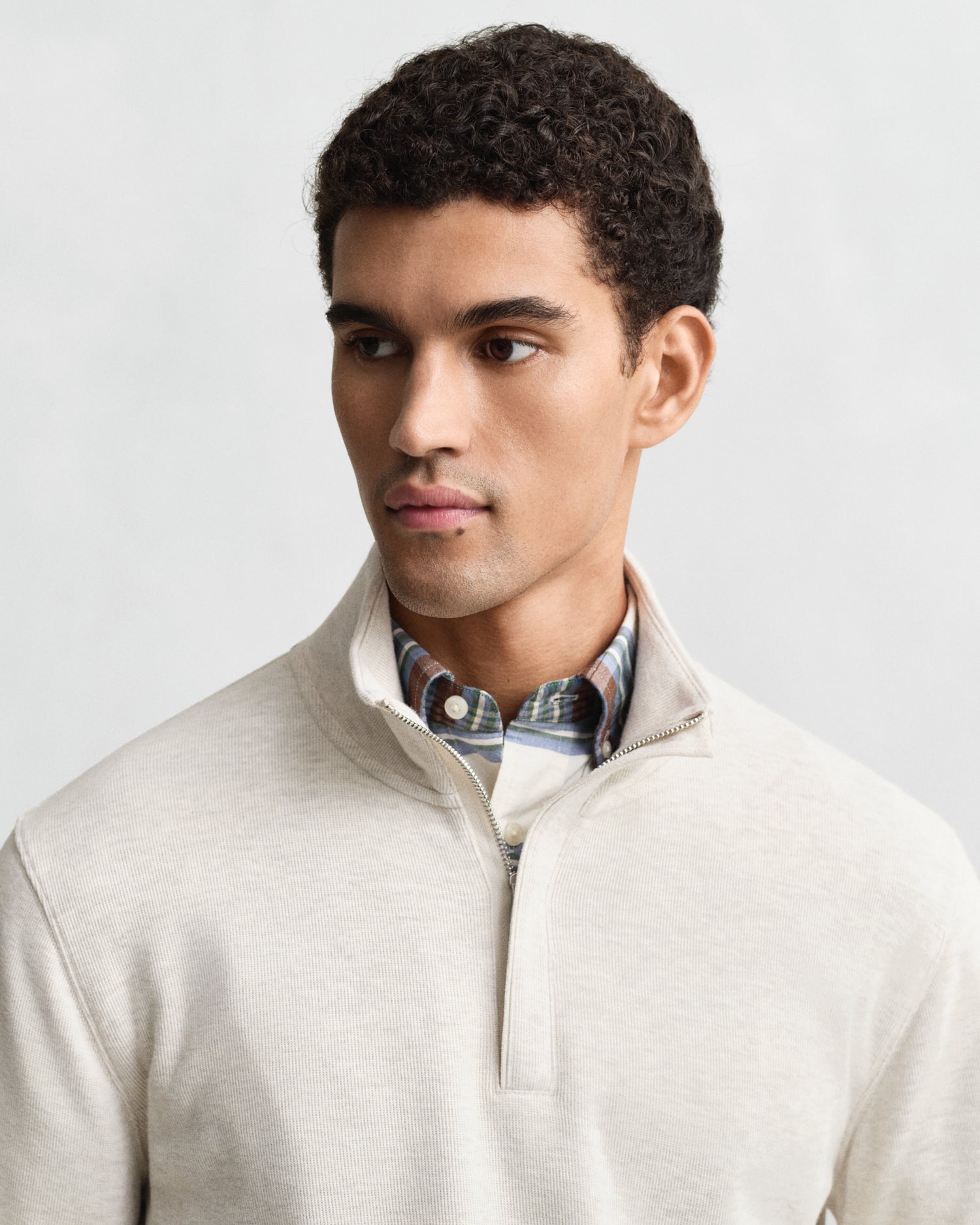 Gant Light Sacker Rib Half-Zip Sweater 2067102