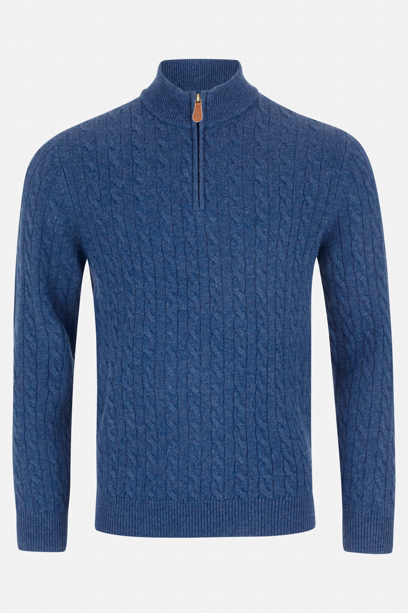 Benetti Grant Cable Quarter Zip Knit