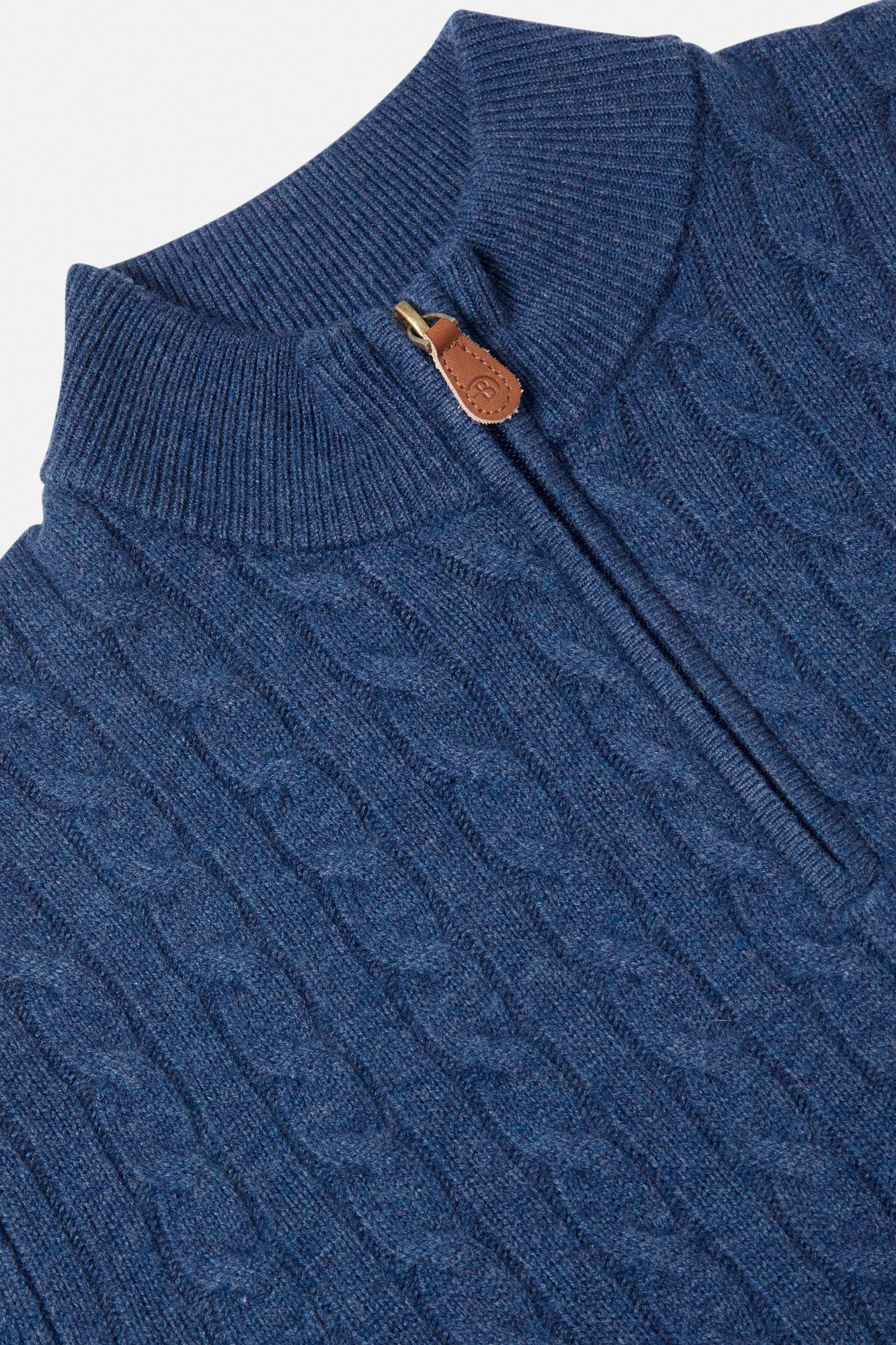 Benetti Grant Cable Quarter Zip Knit
