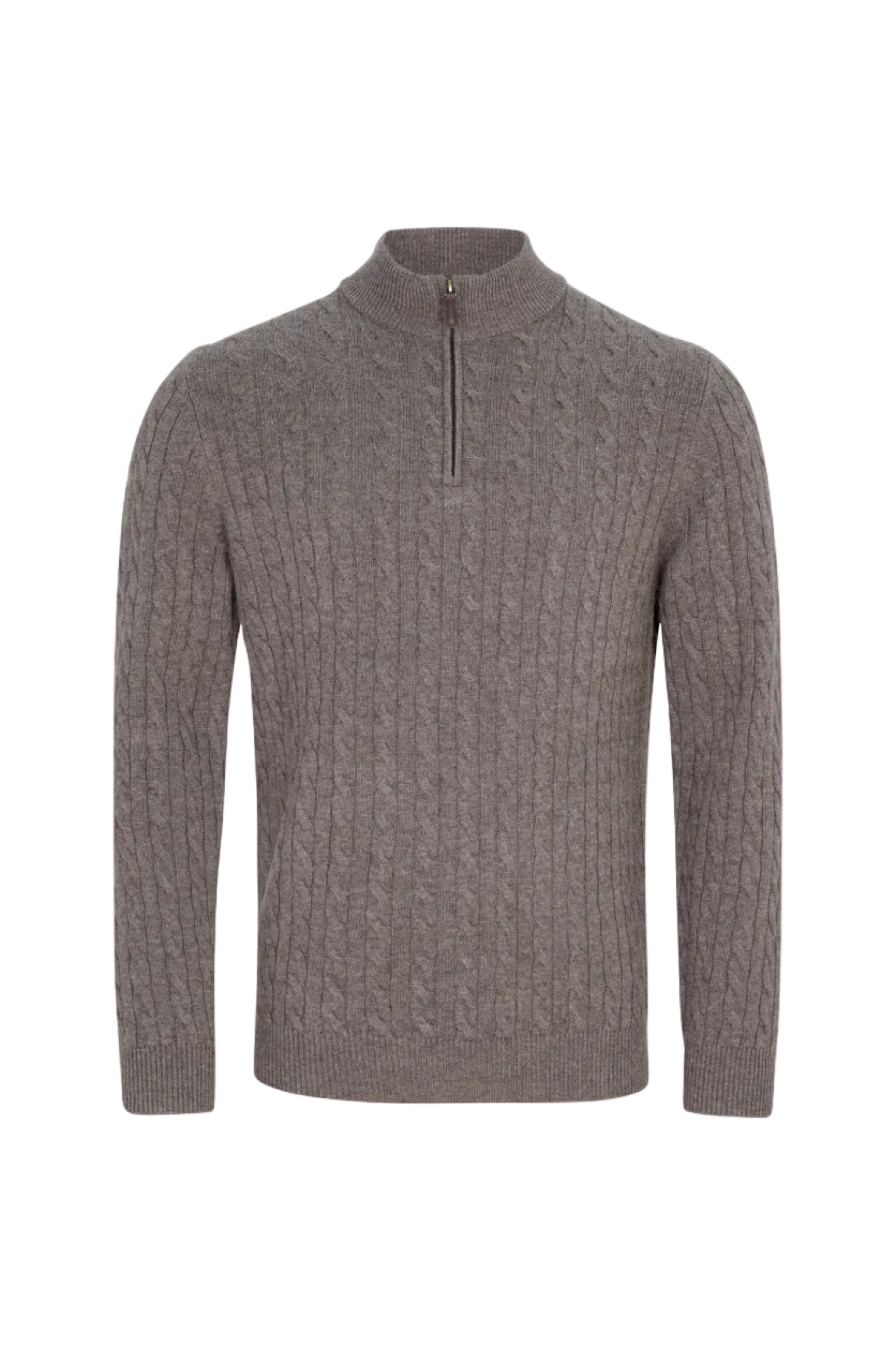 Benetti Grant Quarter Zip Cable Knit