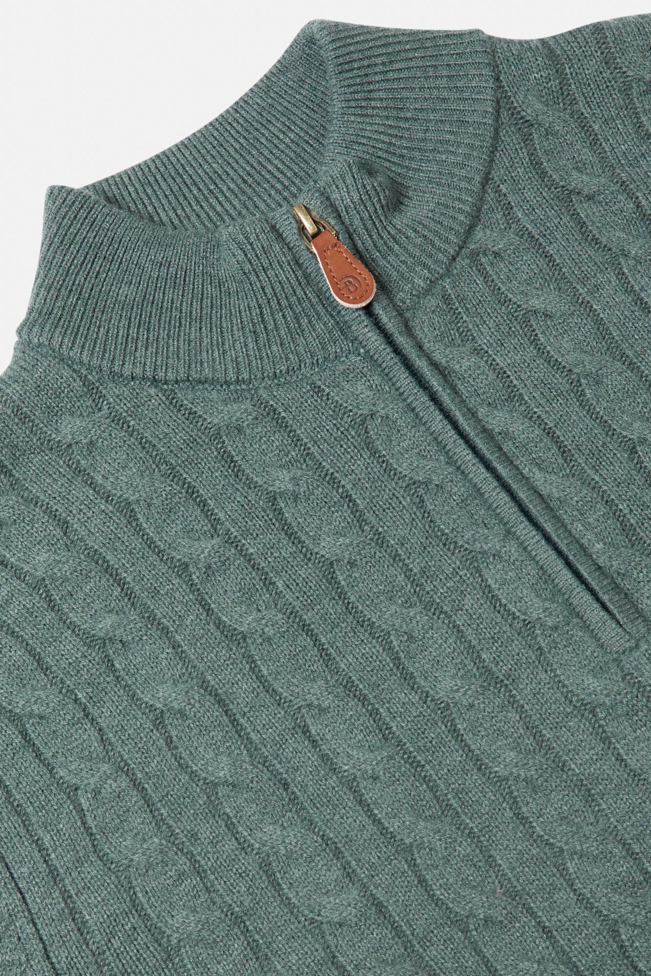 Benetti Grant Cable Quarter Zip Knit