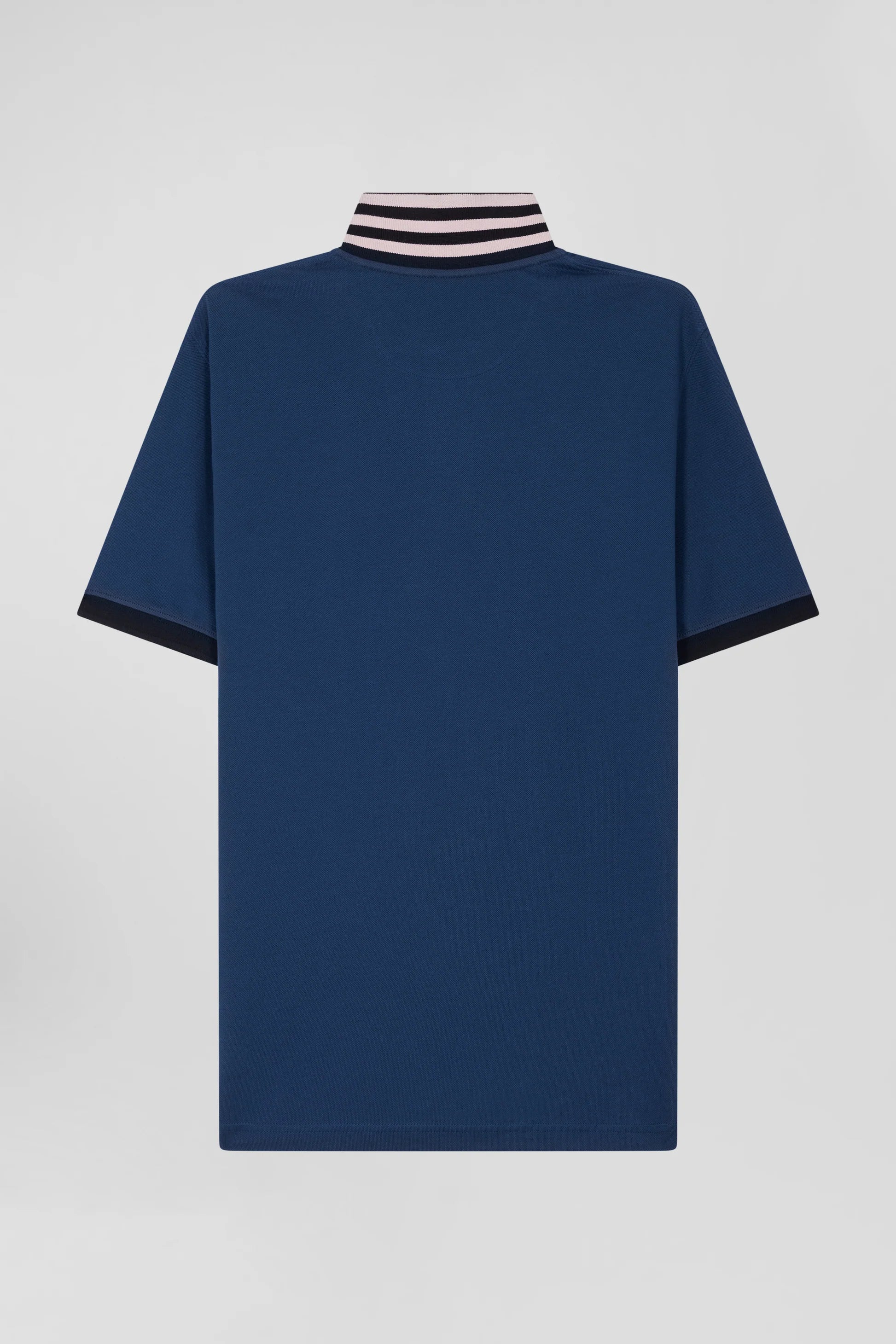 Eden Park Regular Fit Jacquard Collar Polo