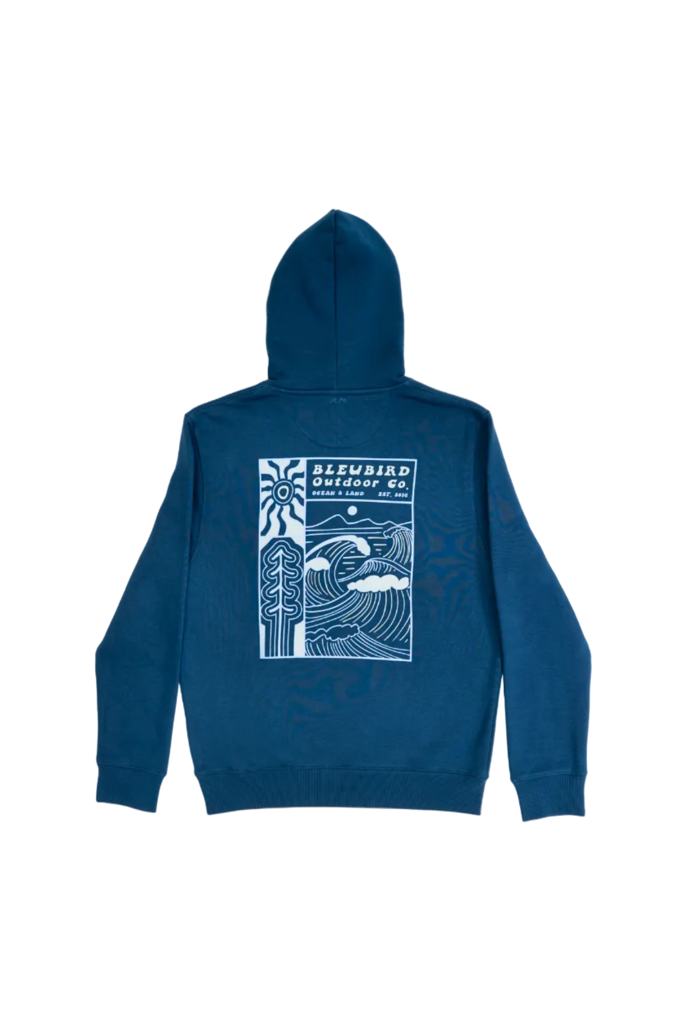 Bleubird Valto Back Print Hood