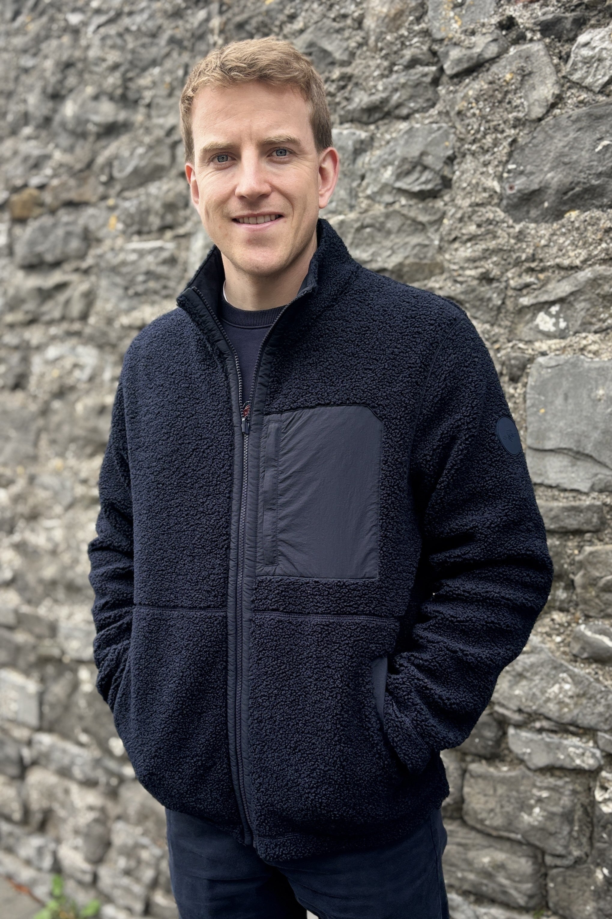 Gant Relaxed Fit Reversible Fleece 2067087