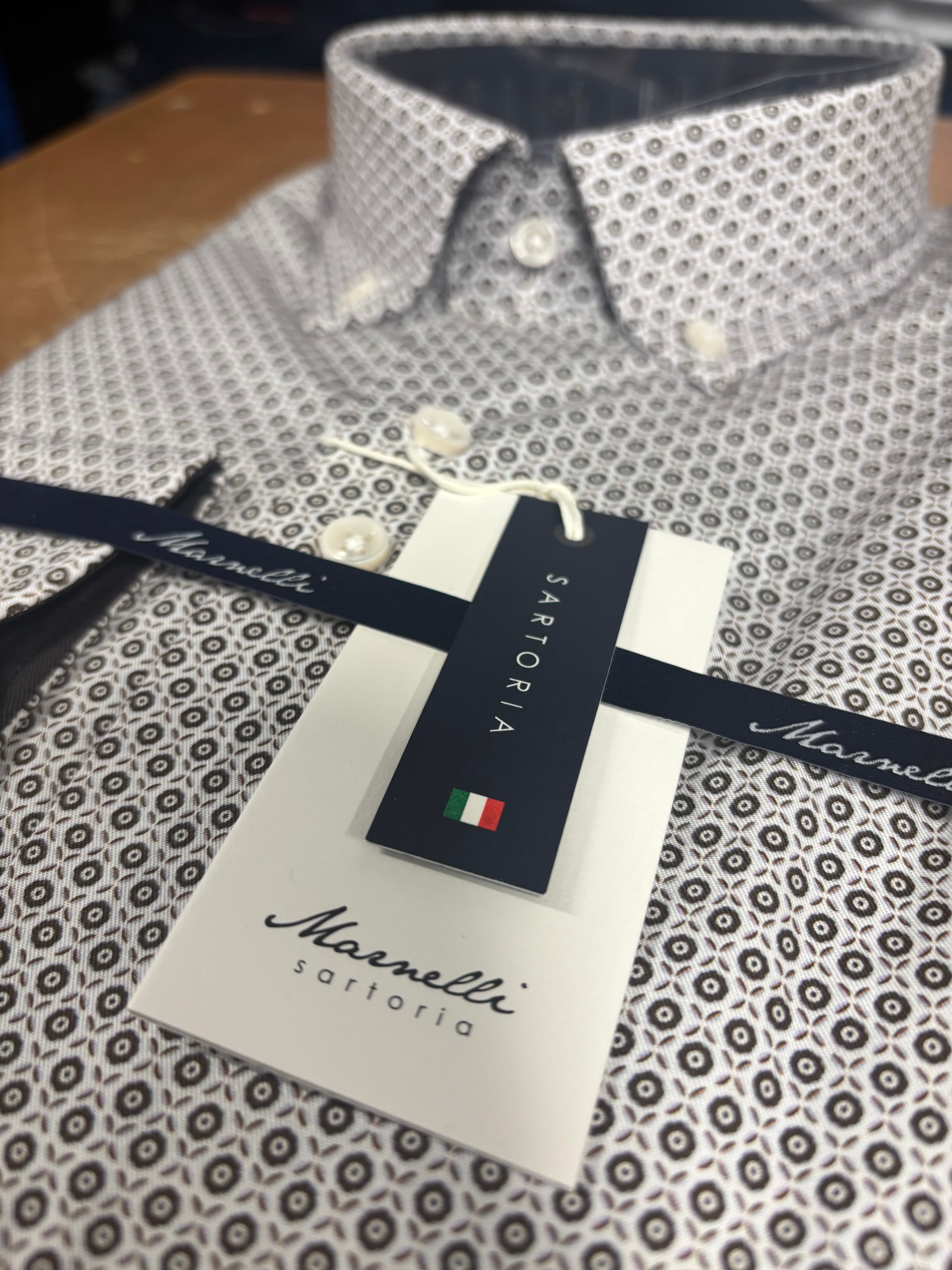 Marnelli Scott H04 Regular Fit Print Shirt
