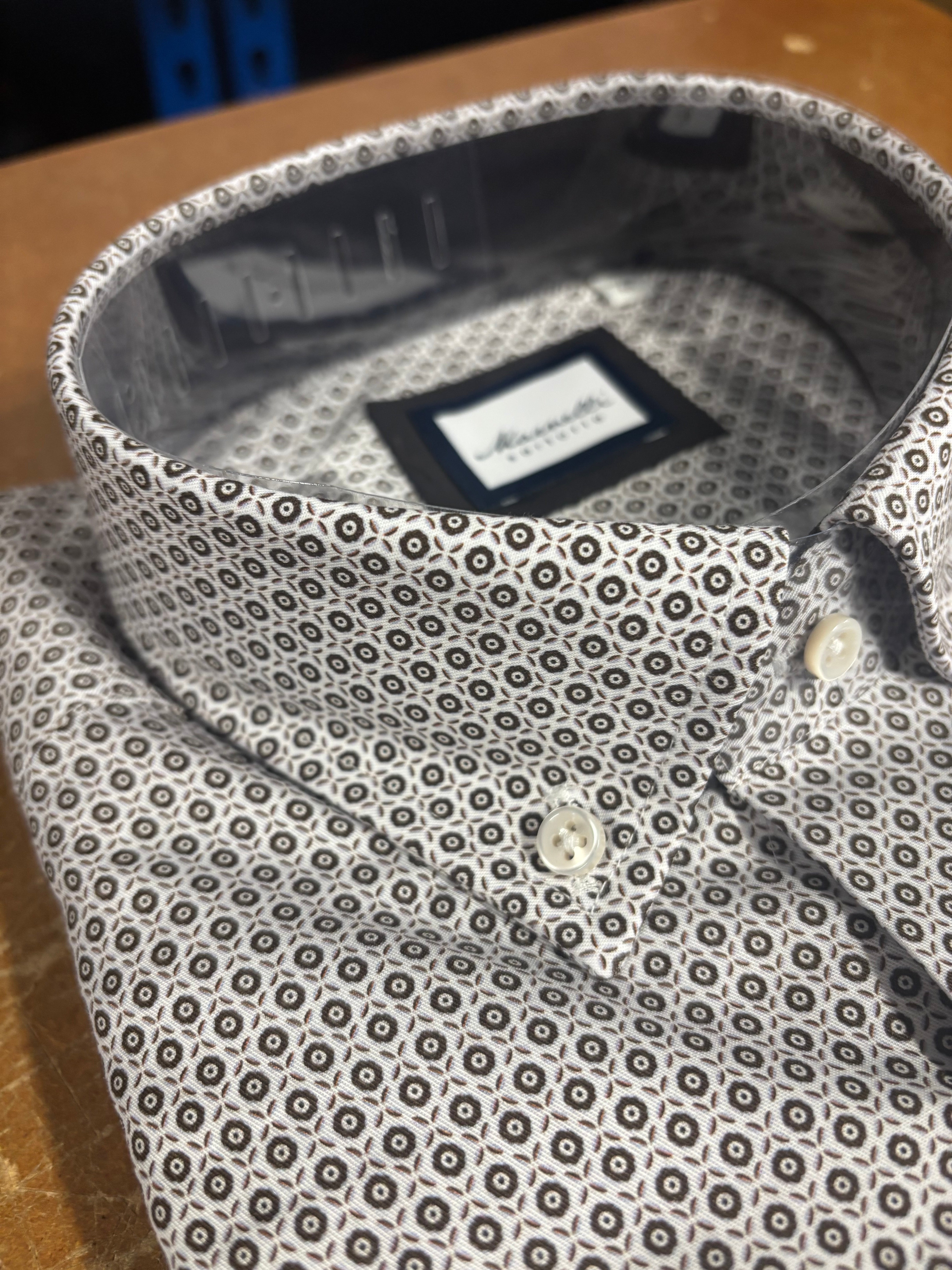 Marnelli Scott H04 Regular Fit Print Shirt