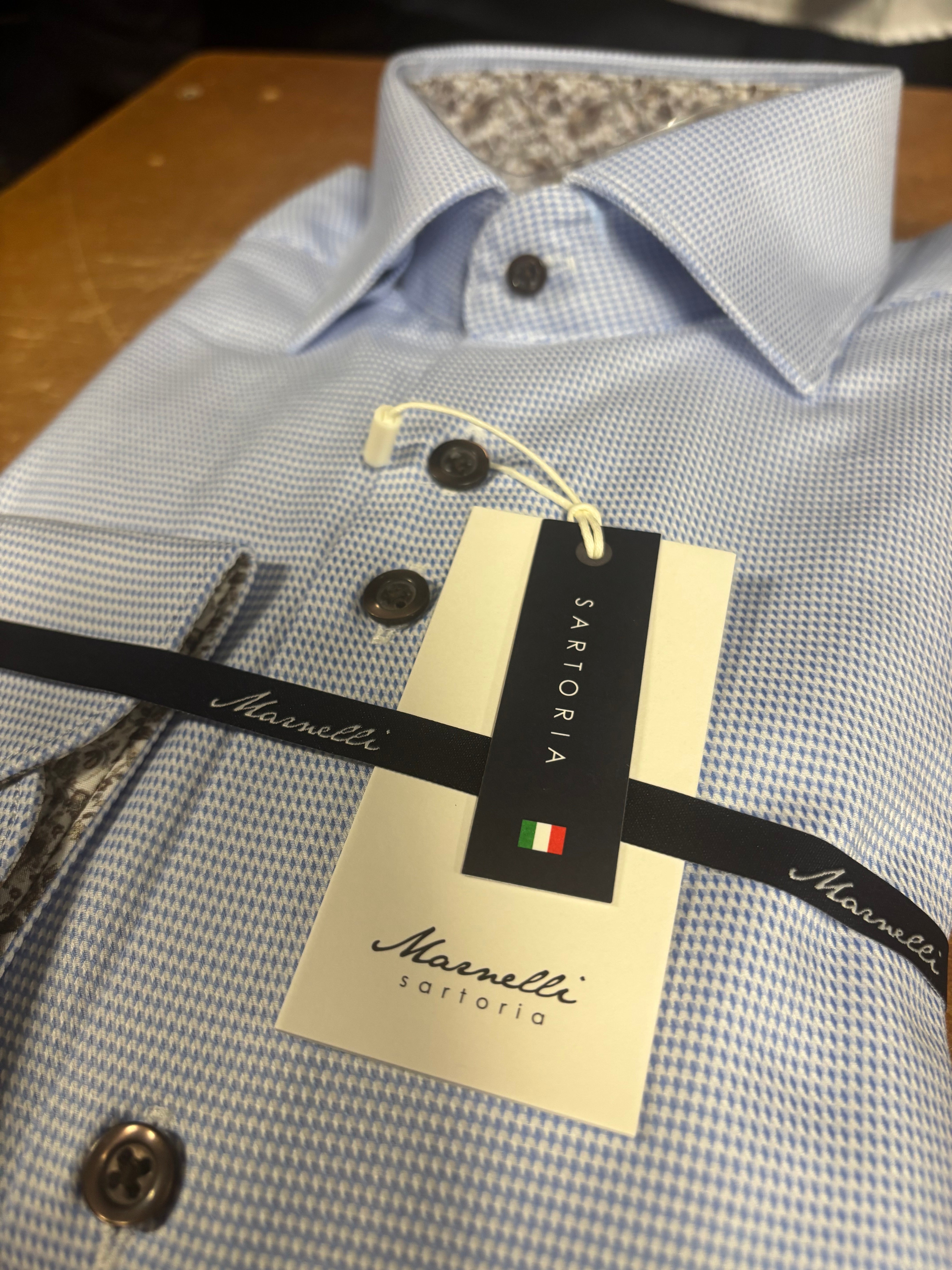 Marnelli Joe H01 Regular Fit Textured Shirt