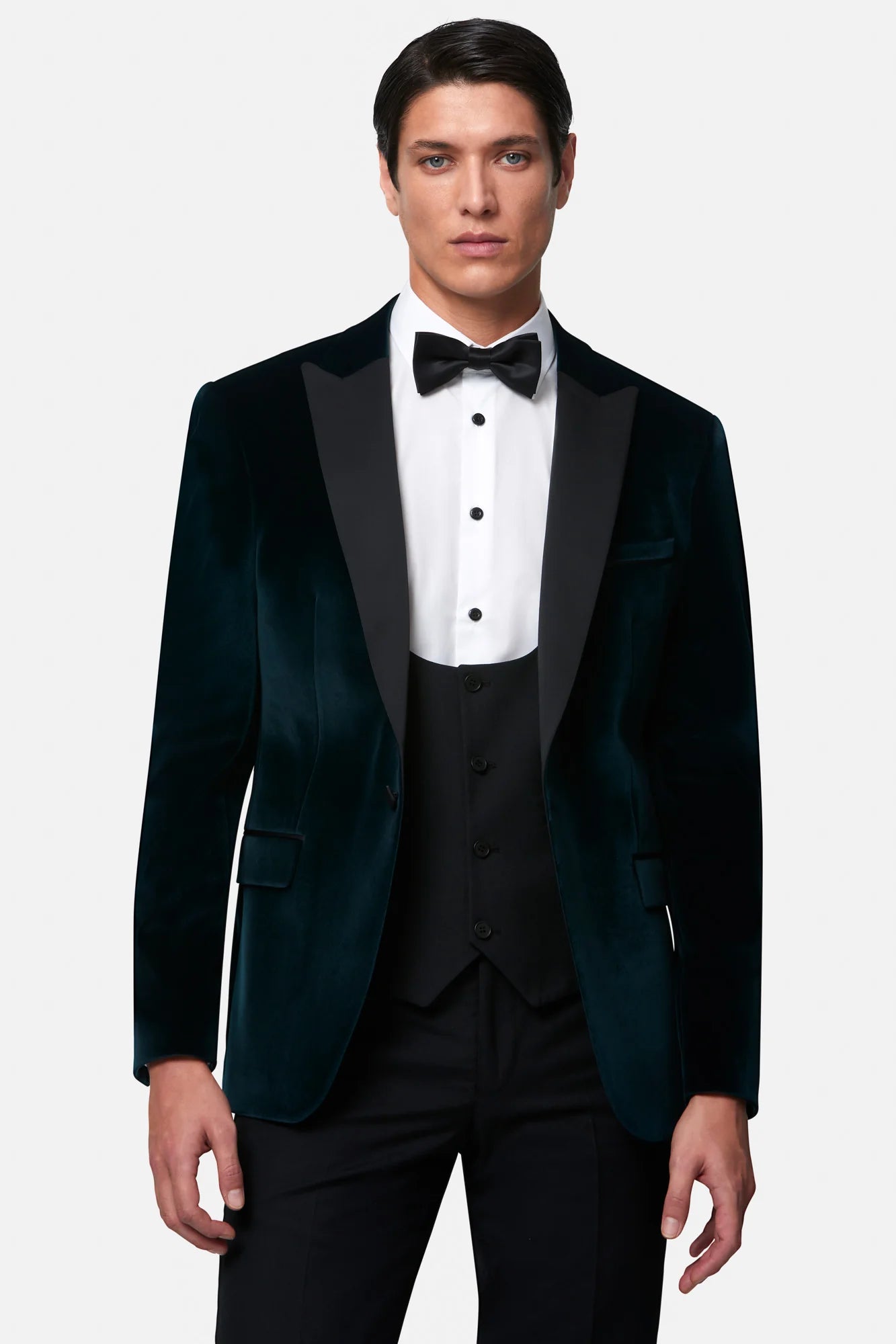 Benetti Jasper Tuxedo Jacket Green
