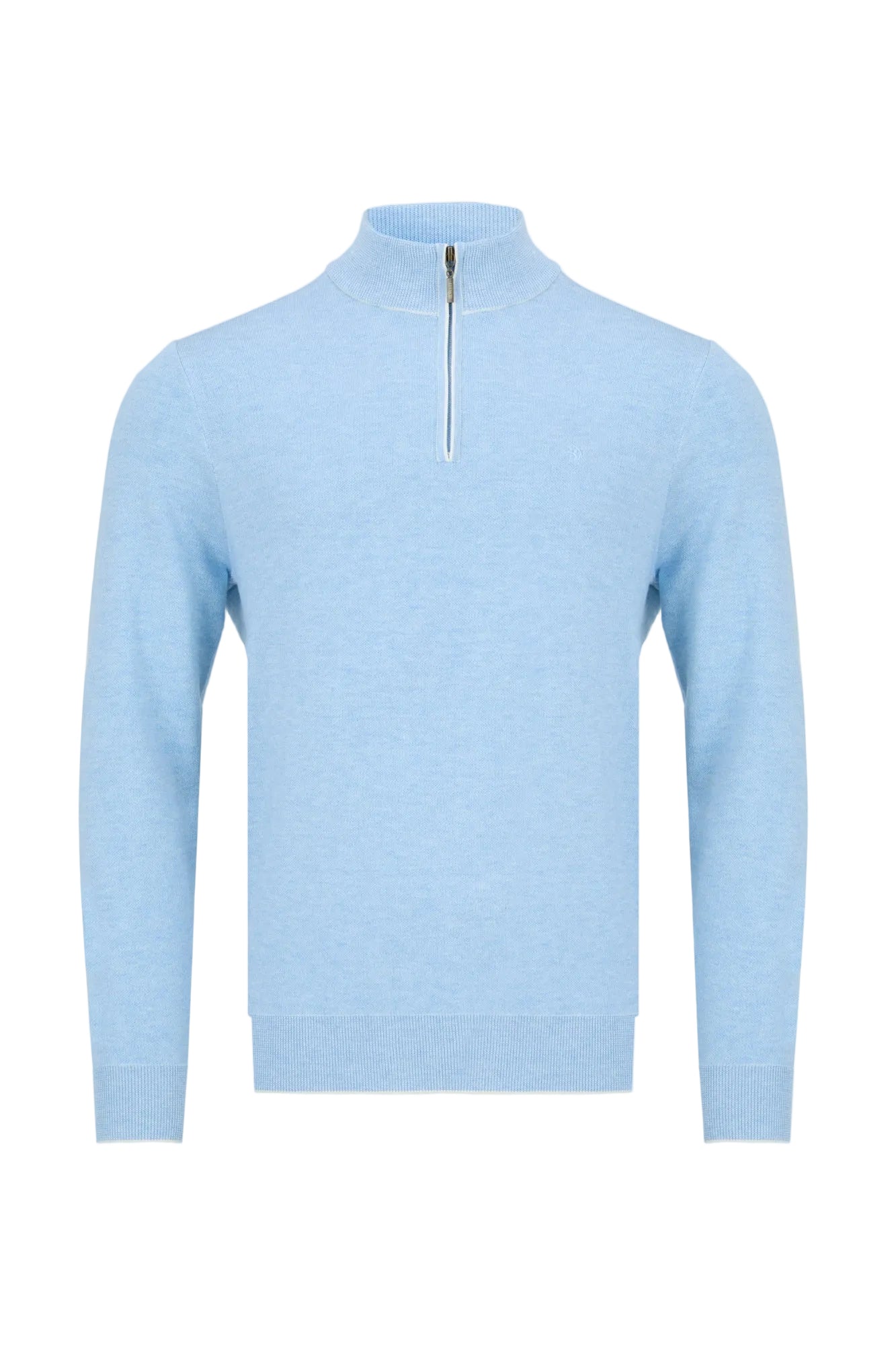 Benetti Julius Textured Quarter Zip Knit