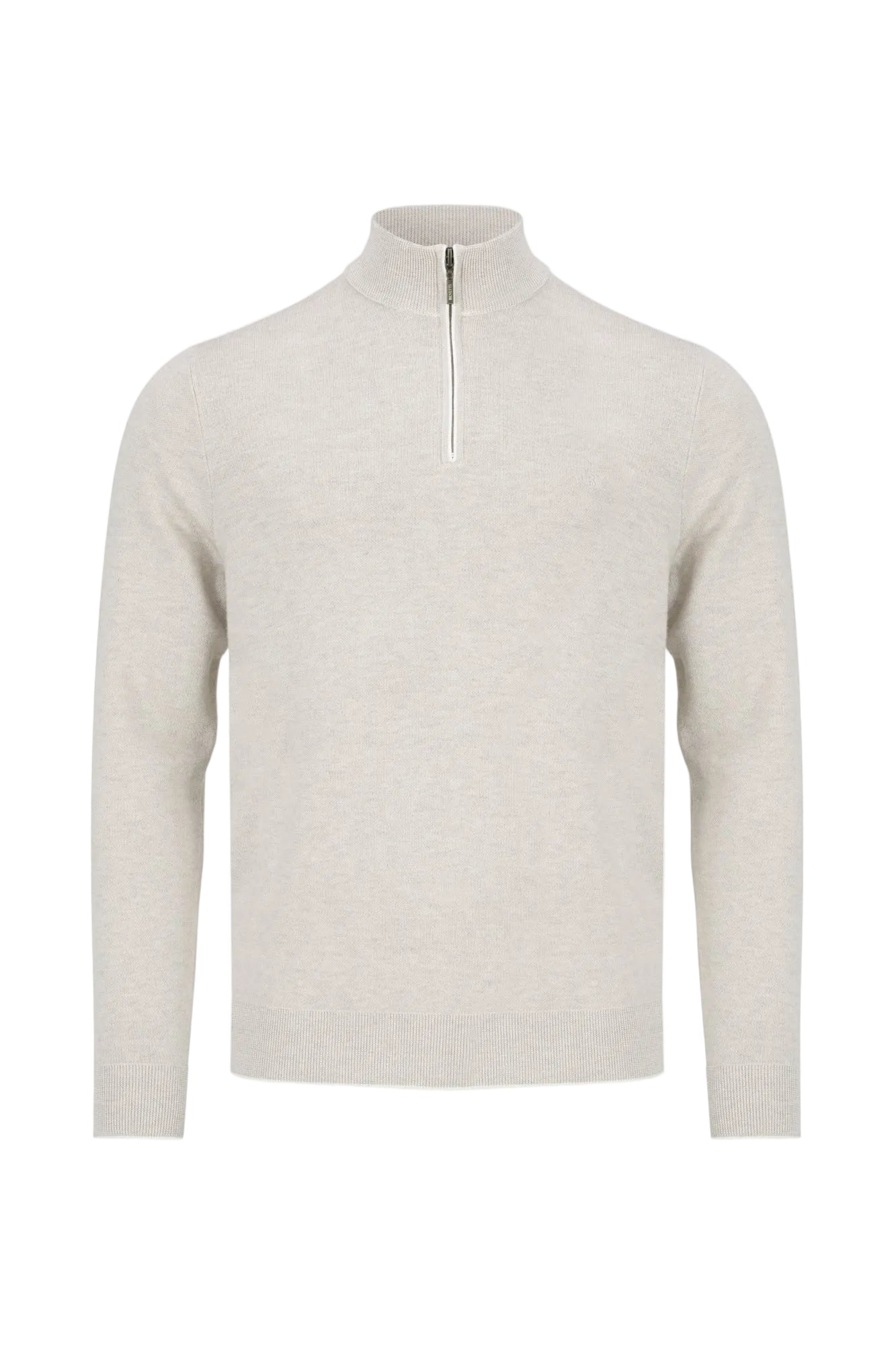 Benetti Julius Textured Quarter Zip Knit