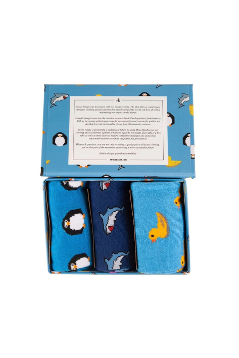 Swole Panda Animals Sock Gift Box