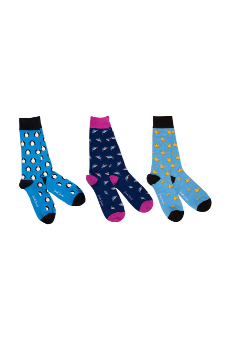 Swole Panda Animals Sock Gift Box