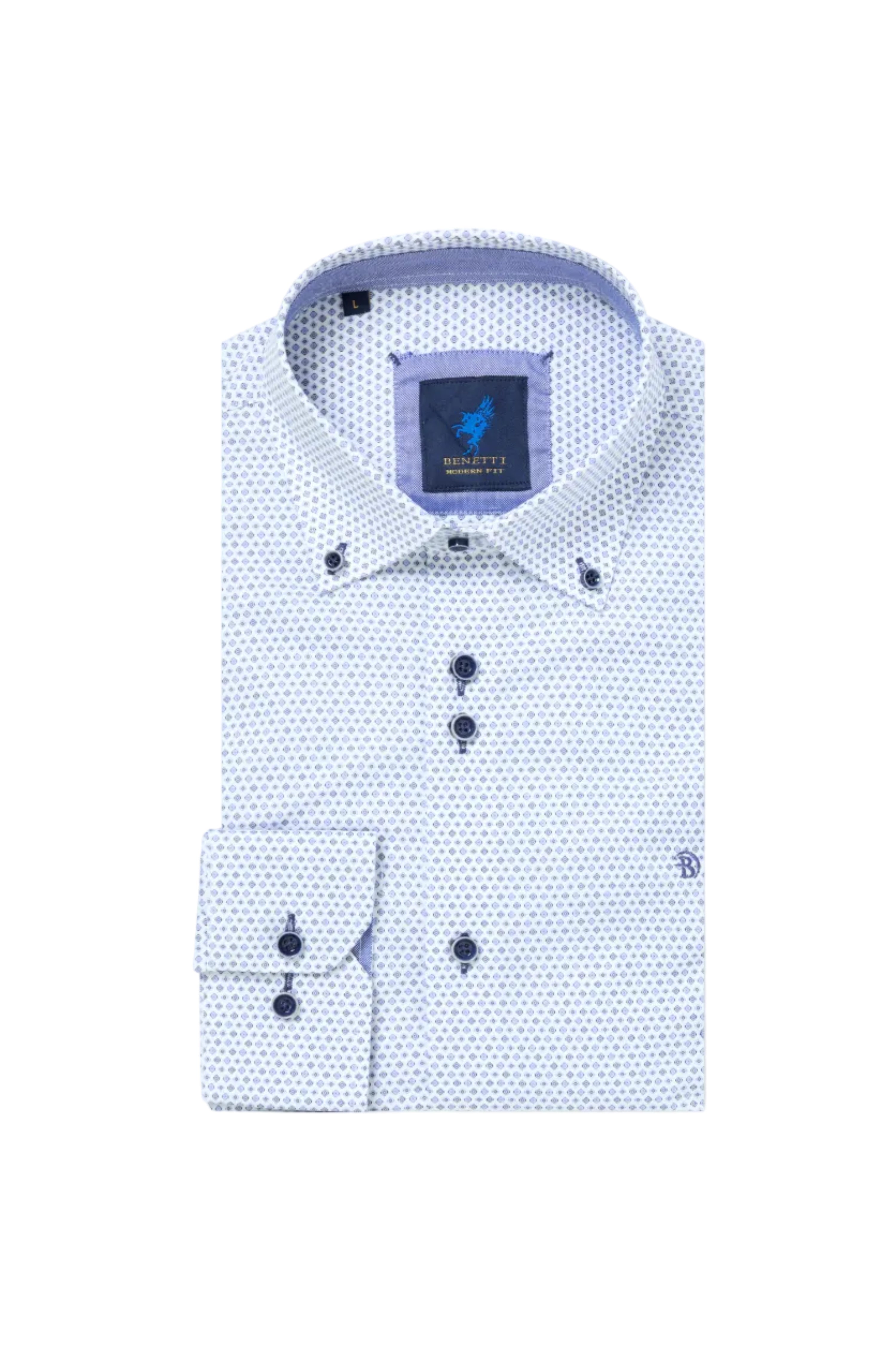 Benetti Alex Regular Fit Print Shirt