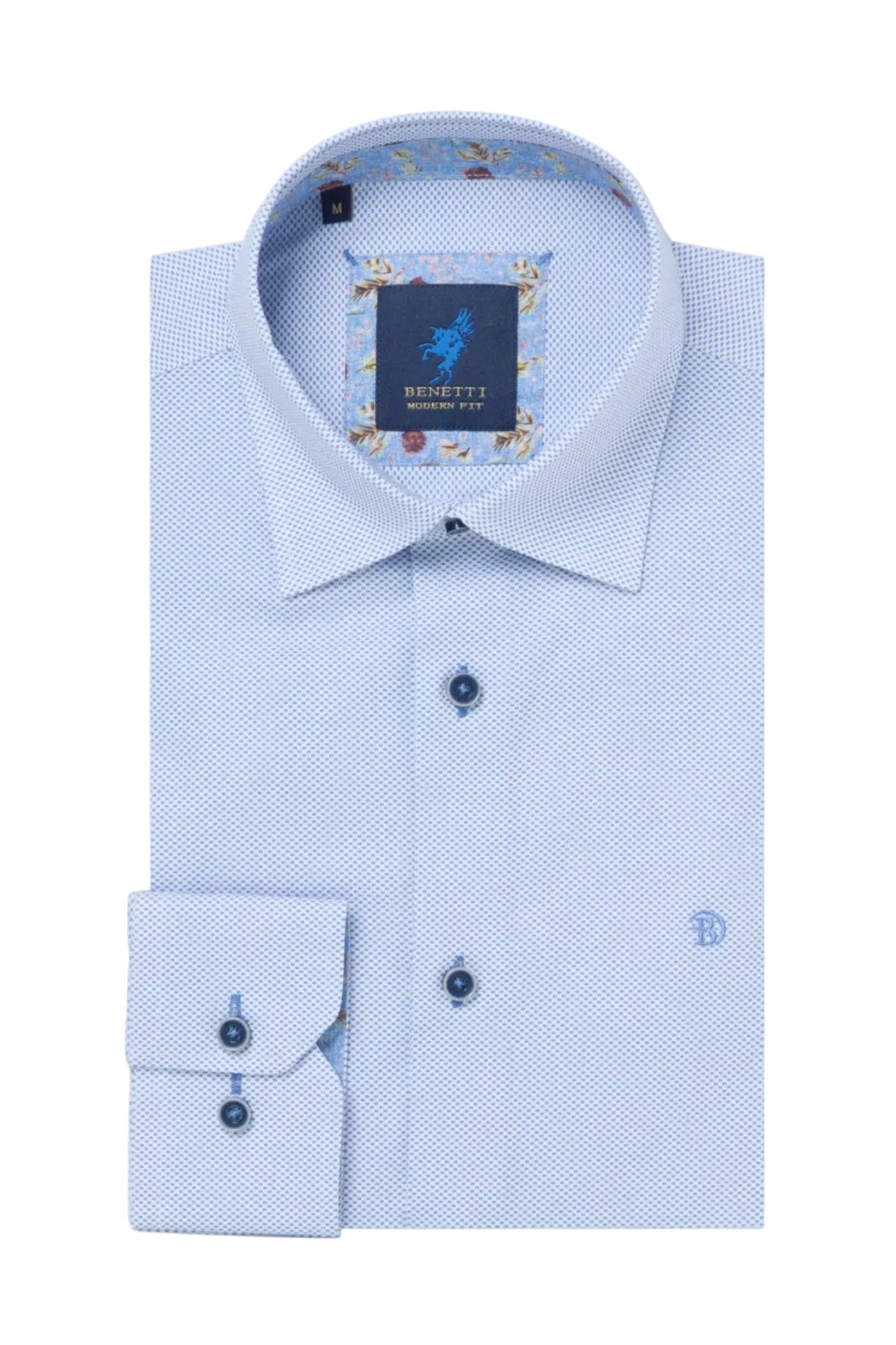 Benetti Beckham Regular Fit Print Shirt