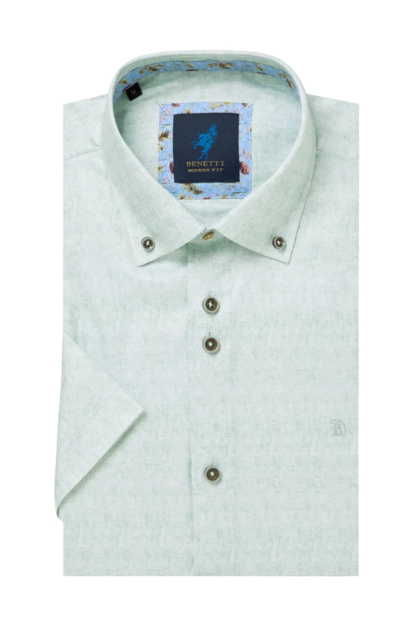 Benetti Brax Regular Fit Short Sleeve Shirt