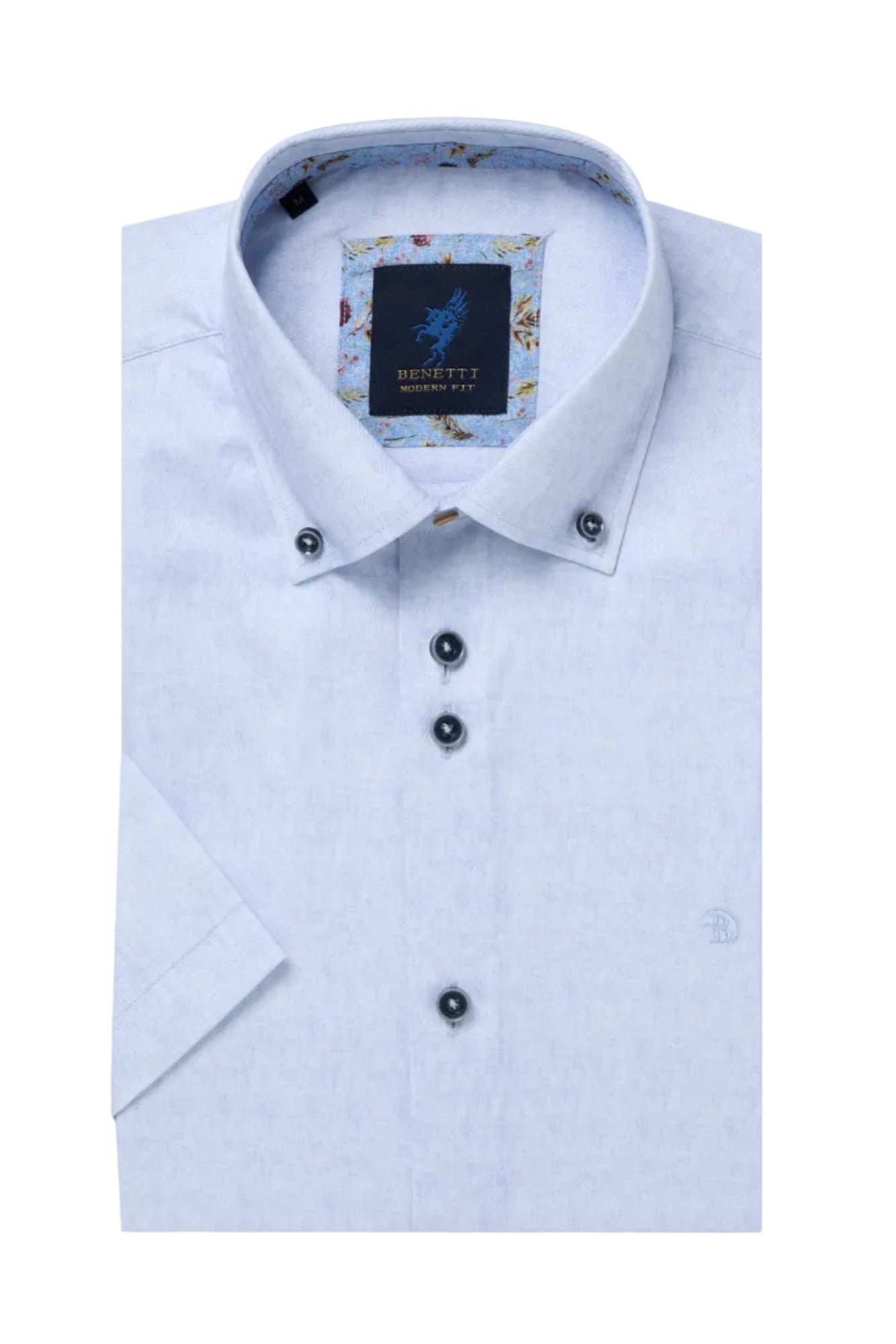 Benetti Brax Regular Fit Short Sleeve Shirt