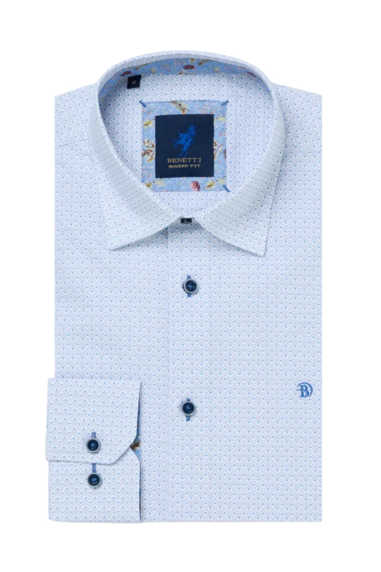 Benetti Roger Regular Fit Print Shirt