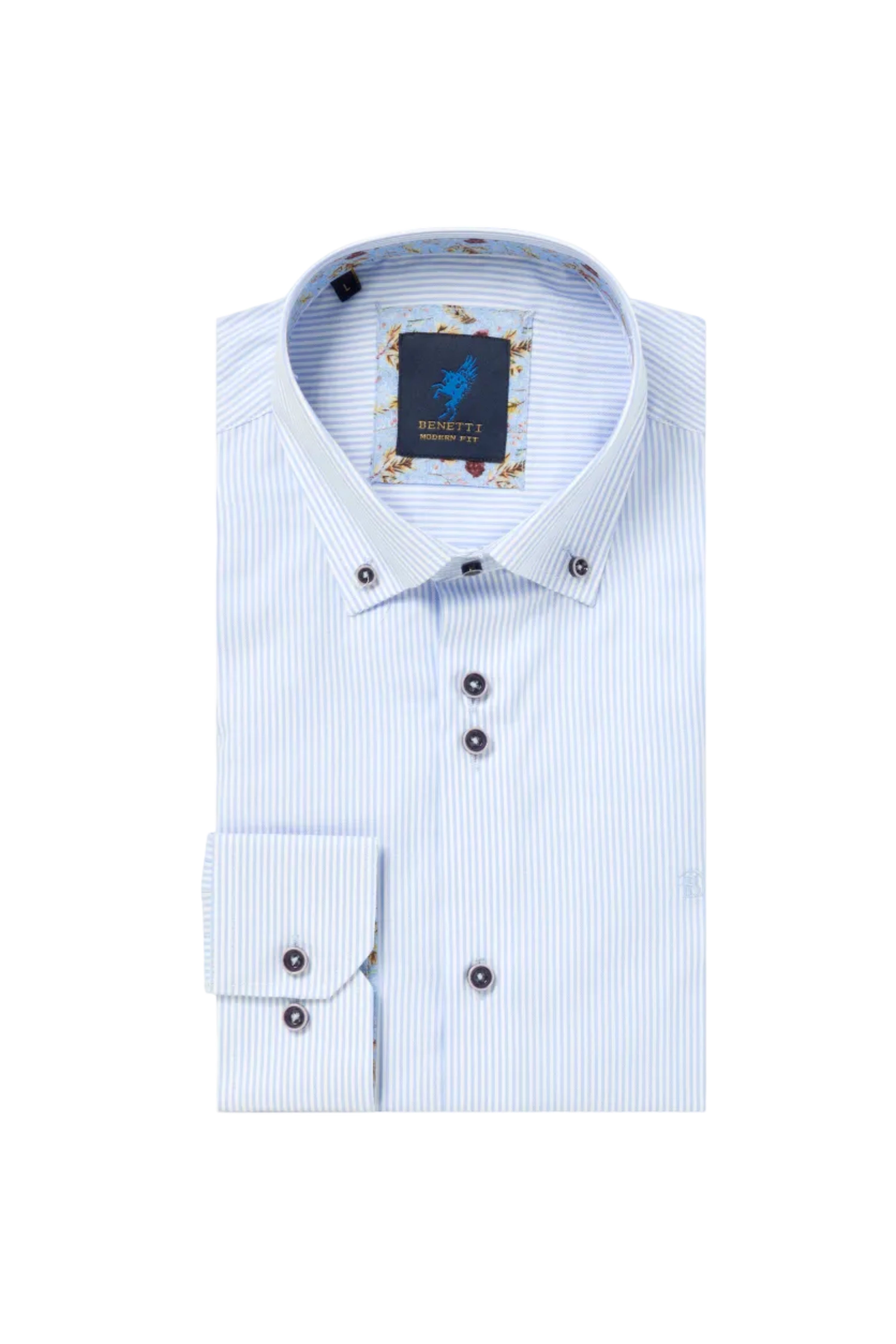 Benetti Sydney Regular Fit Stripe Shirt