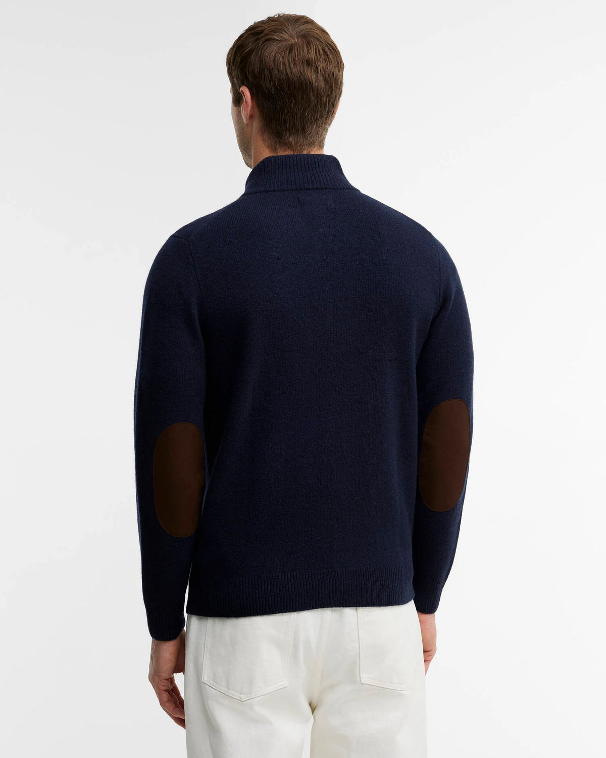Barbour Essential Elbow Patch Jumper MKN0585