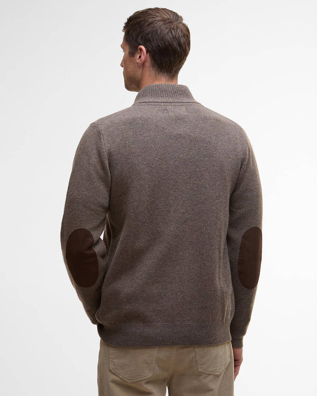 Barbour Essential Elbow Patch Cardigan MKN0731
