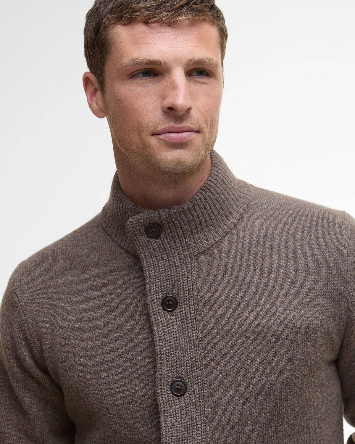 Barbour Essential Elbow Patch Cardigan MKN0731