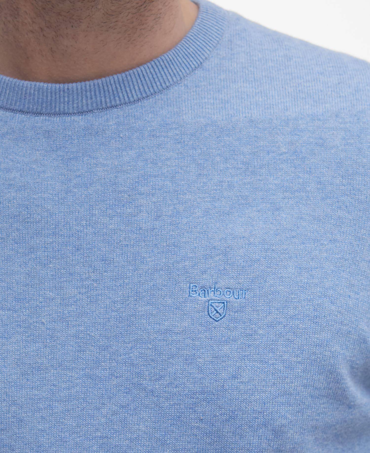 Barbour Pima Cotton Crew Neck Knit MKN0932