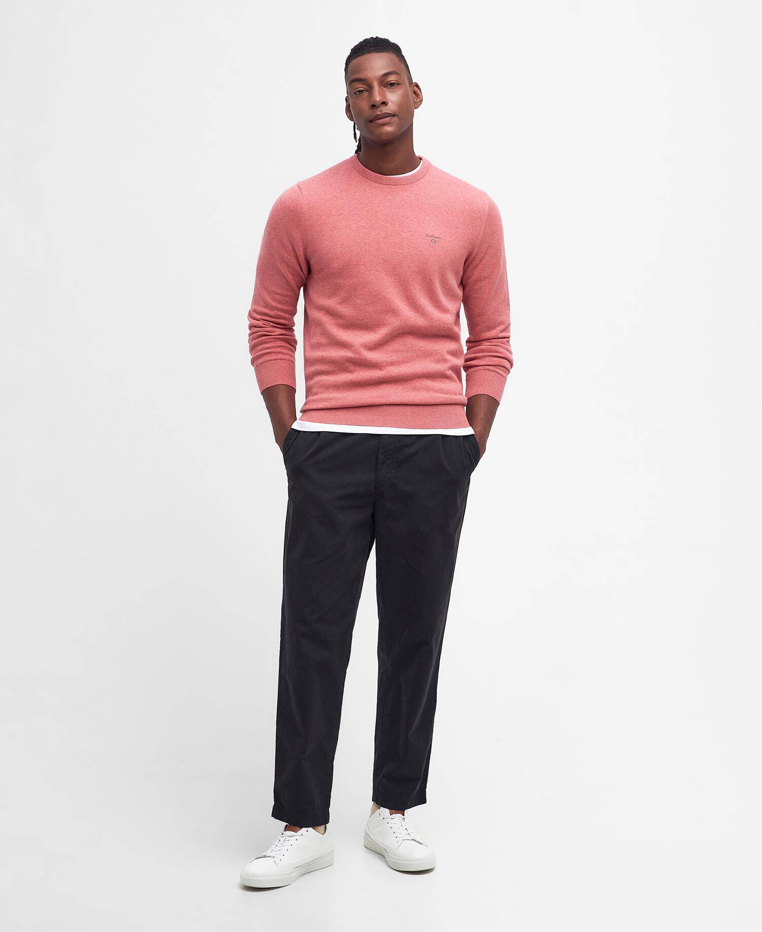 Barbour Pima Cotton Crew Neck Knit MKN0932
