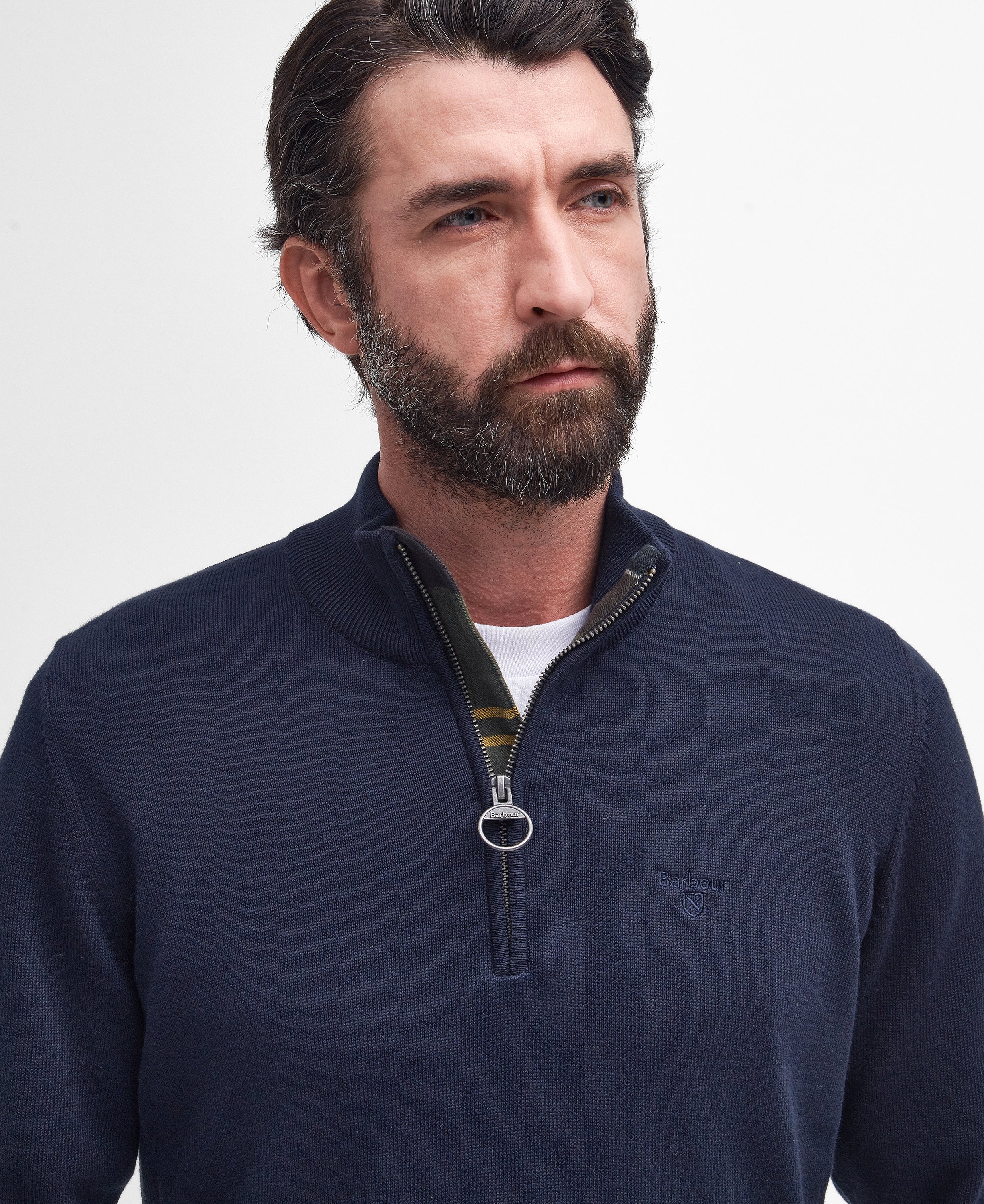 Barbour Cotton Half-Zip Jumper MKN1074