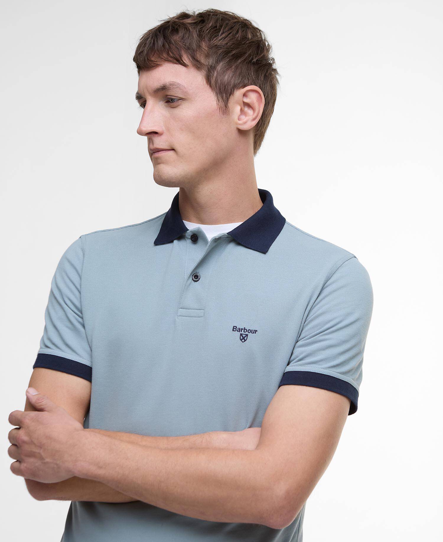 Barbour Lynmouth Tipped Polo Shirt MML1449