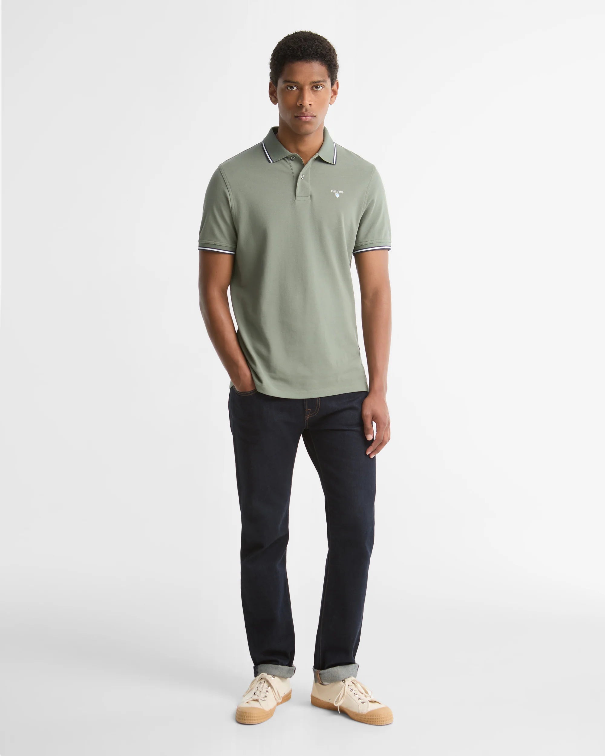 Barbour Fielding Tailored Polo Shirt MML1499