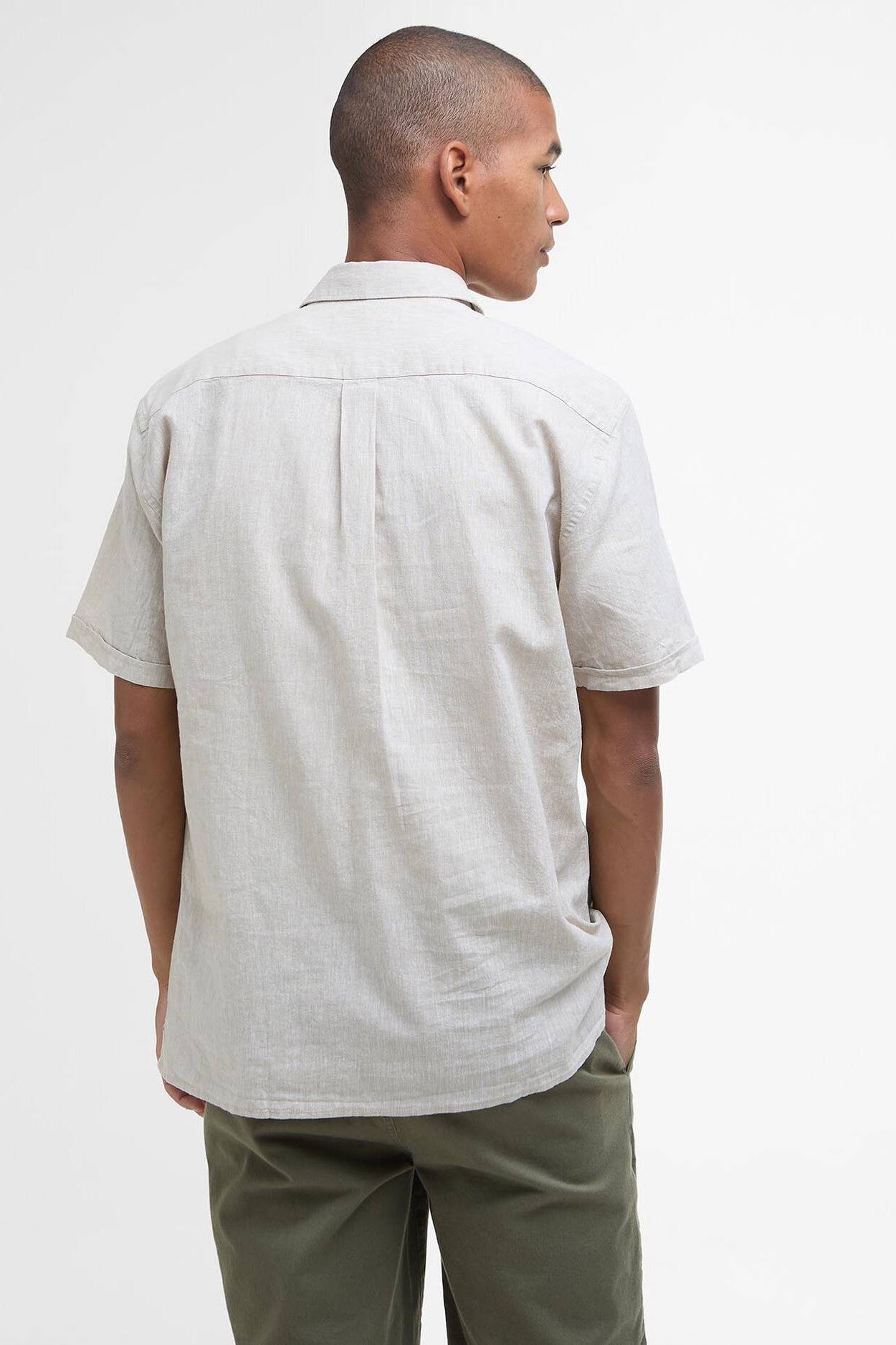 Barbour Nelson Linen Short Sleeve Shirt MSH5093