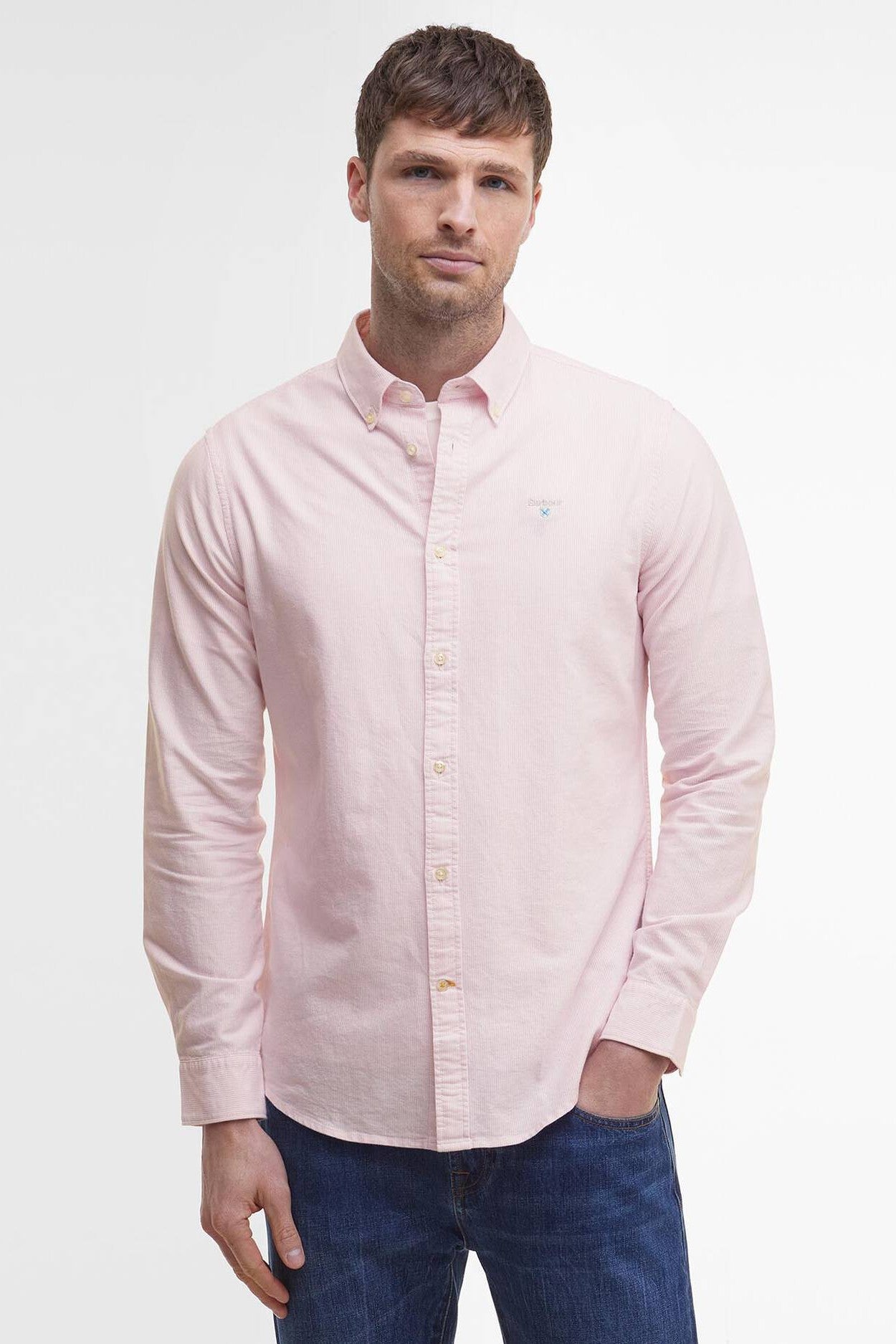 Barbour Stripe Oxford Tailored Fit Shirt MSH5303