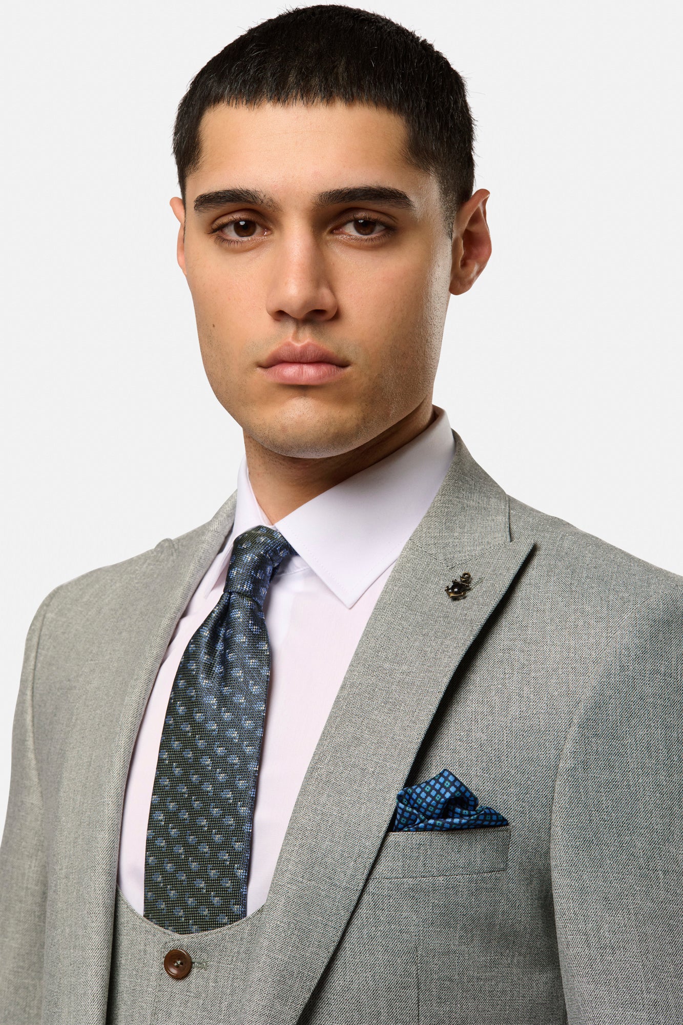 Travis Slim Fit 3 Piece Suit Nicky