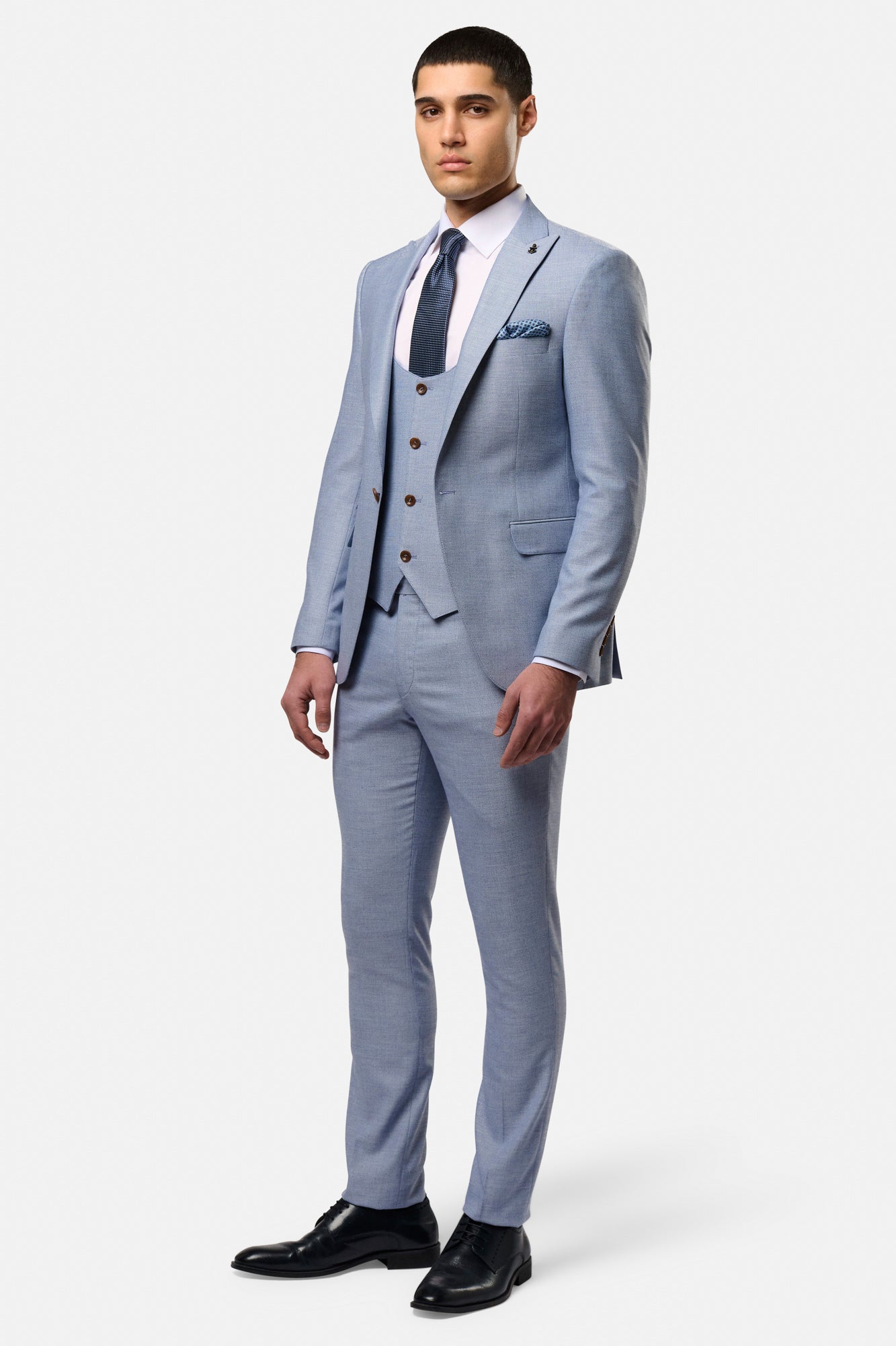 Travis Slim Fit 3 Piece Suit Nicky