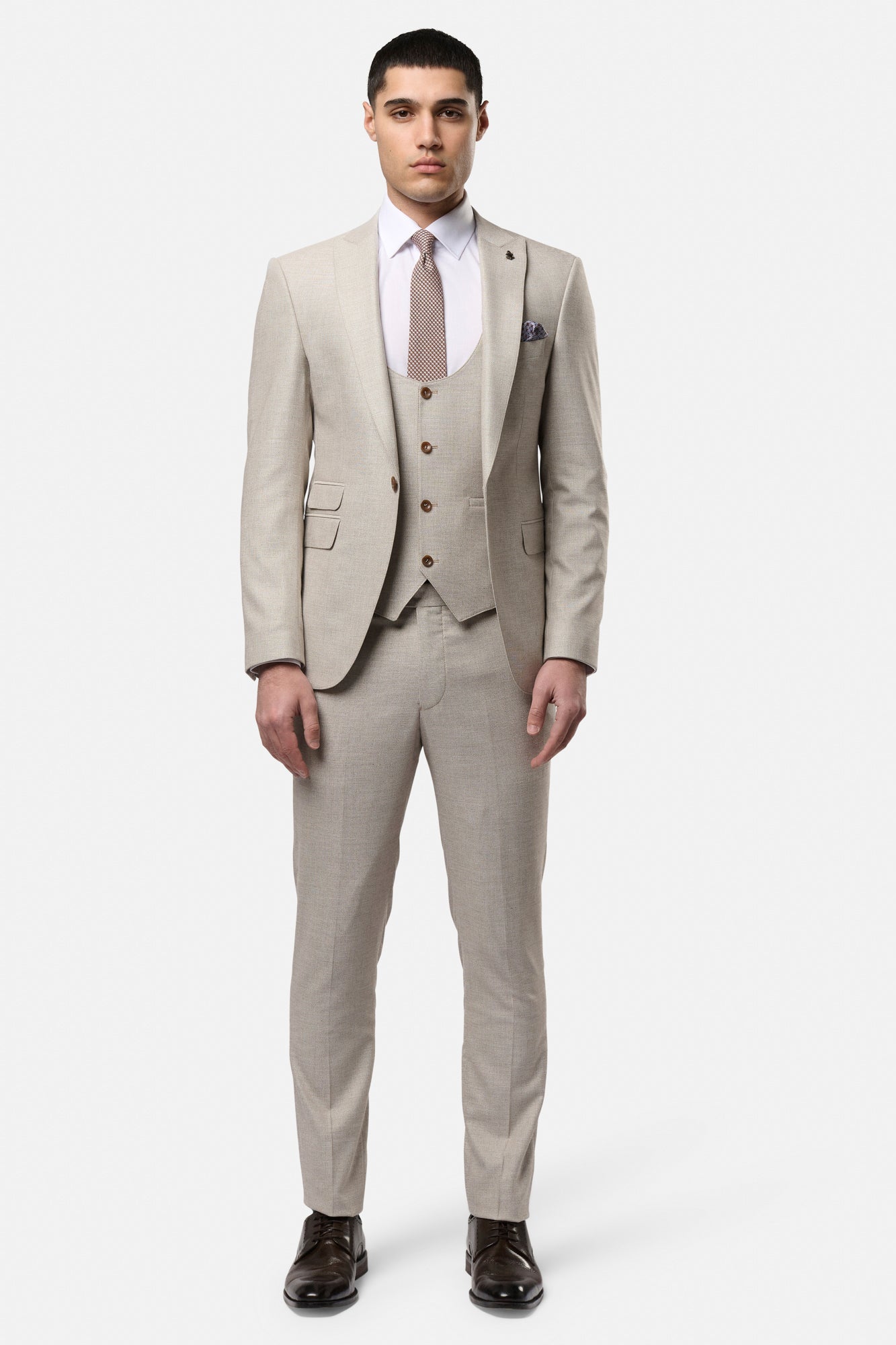 Travis Slim Fit 3 Piece Suit Nicky