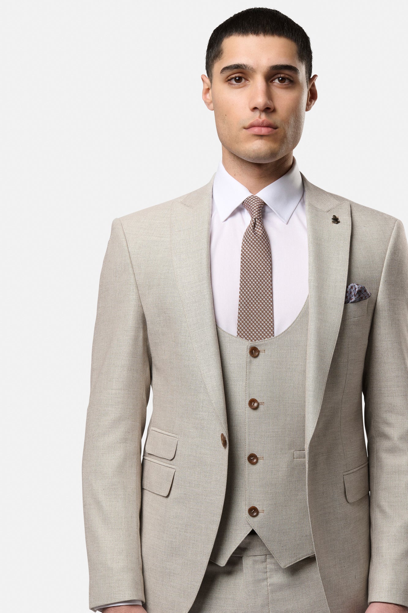 Travis Slim Fit 3 Piece Suit Nicky