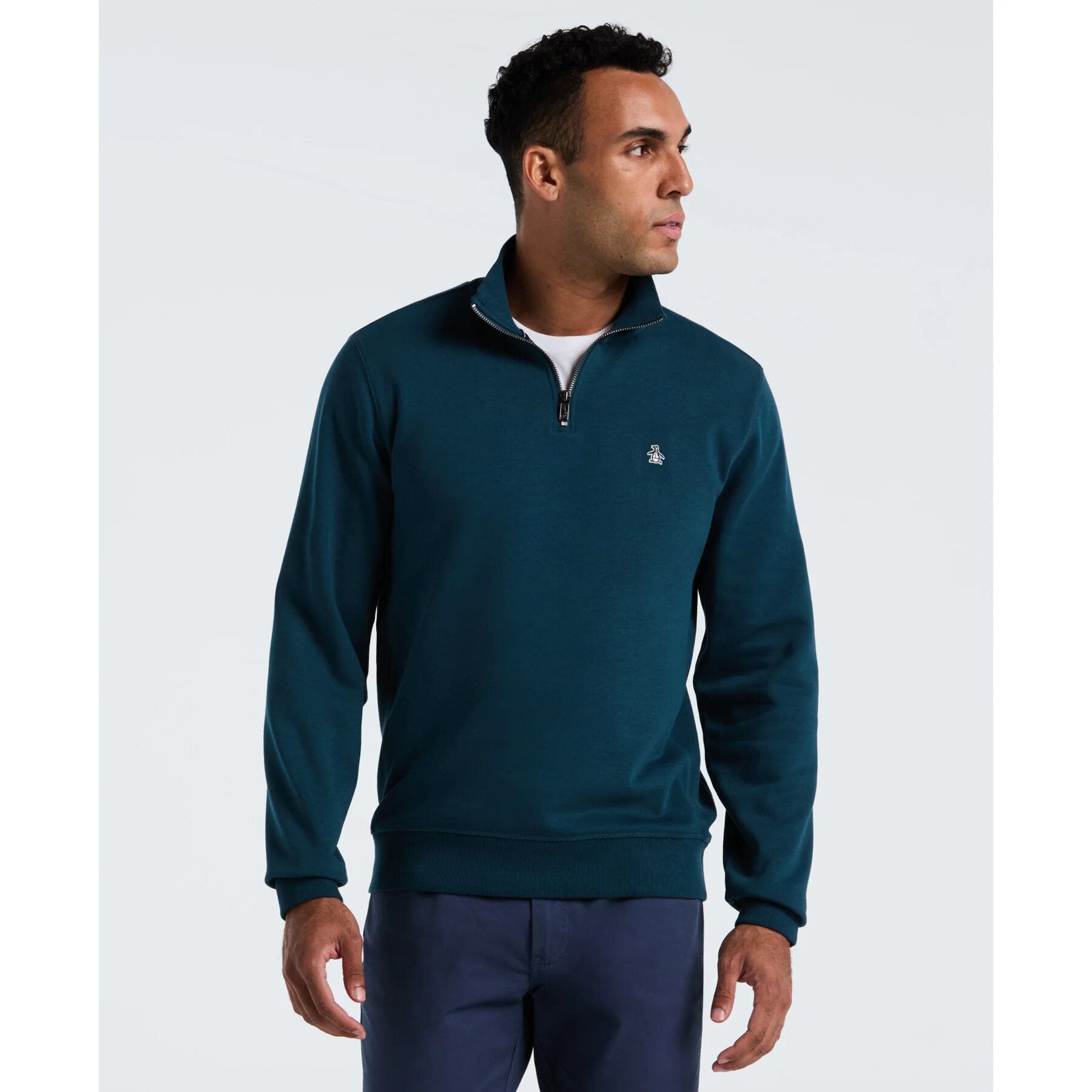Penguin Original Quarter Zip Fleece Sweatshirt