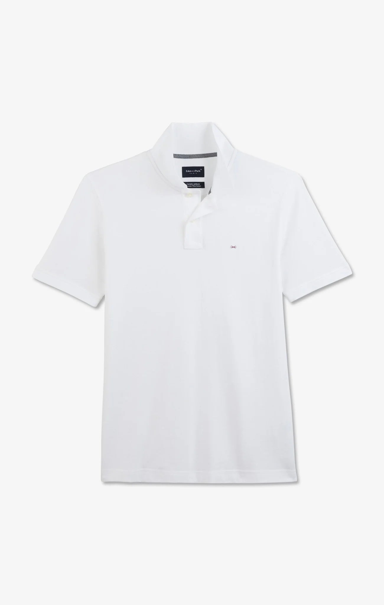 Eden Park Polo Shirt SELAS PLAIN White