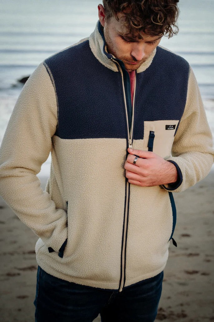 Bleubird Full Zip Polar Fleece