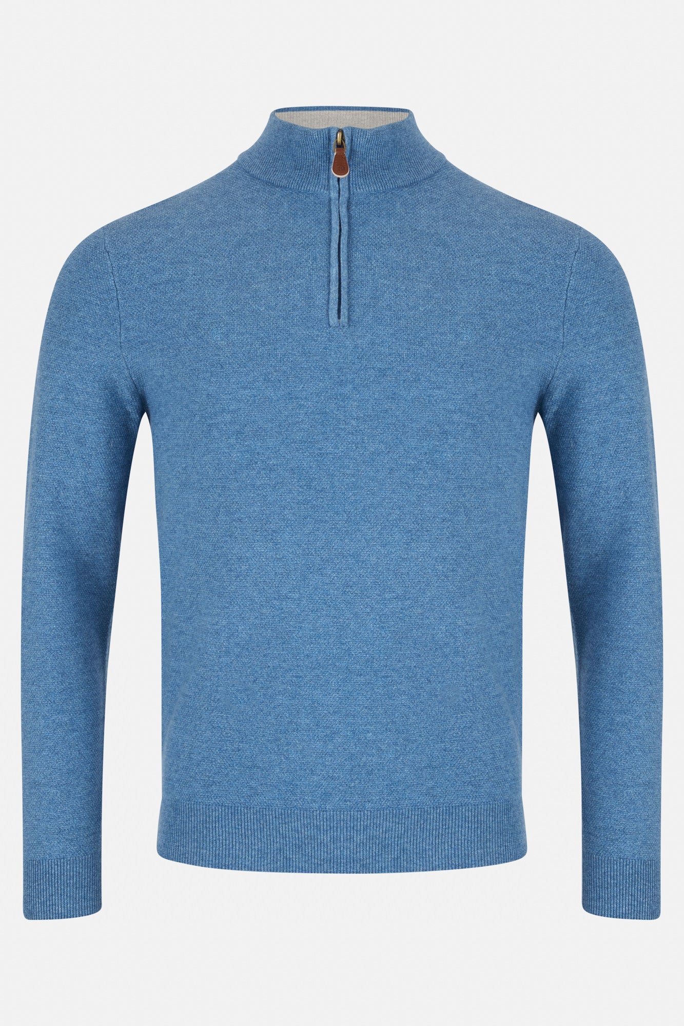 Benetti Quinn Textured Quarter Zip Knit