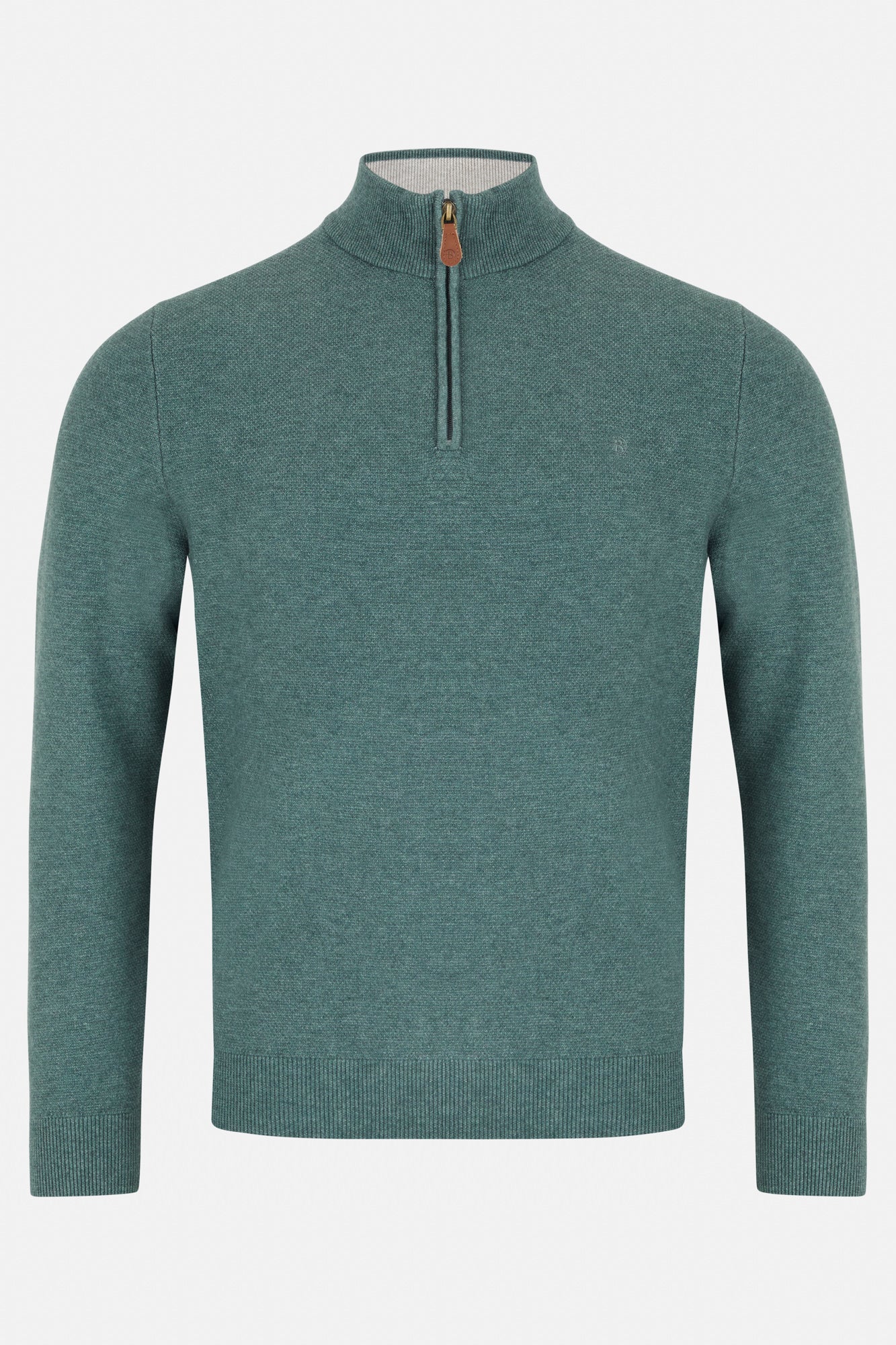 Benetti Quinn Textured Quarter Zip Knit