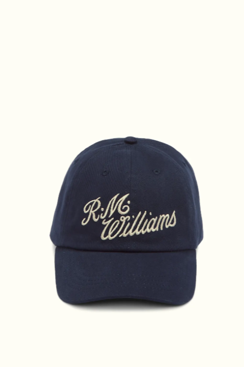 RM Williams Large Script Logo Cap