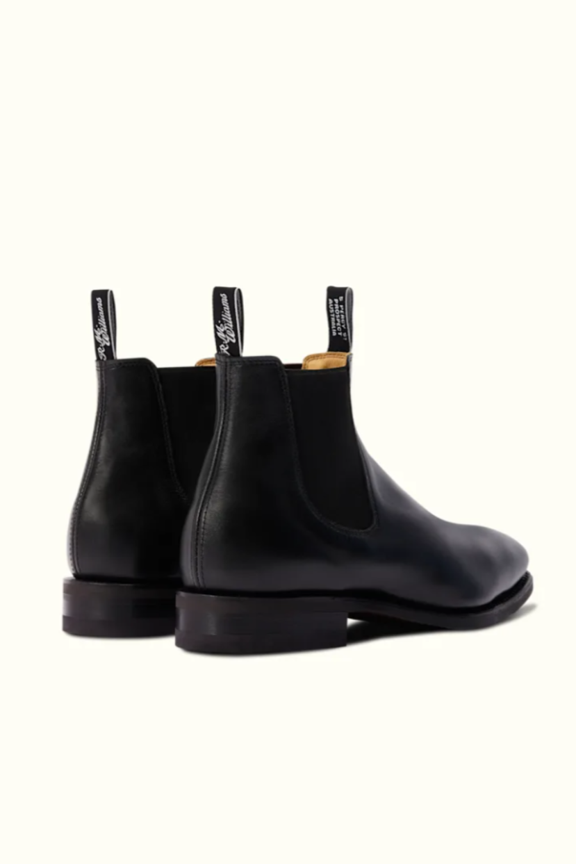 RM Williams Comfort Craftsman Chelsea Boot Black