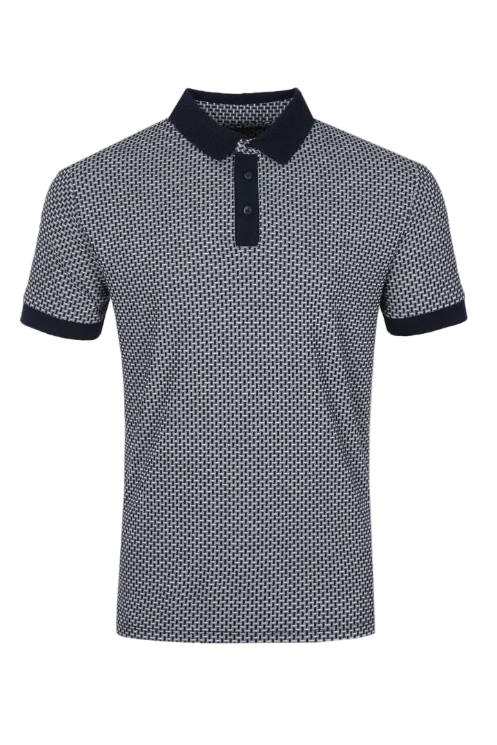 Remus Uomo Cotton-Blend Polo Shirt 58835
