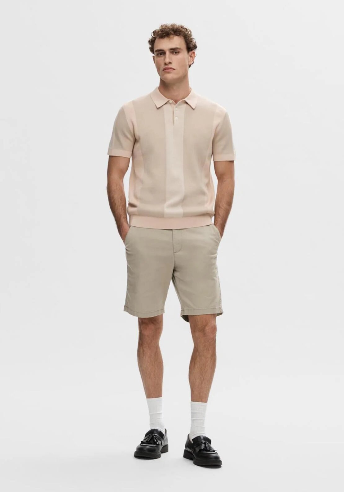 Selected Homme Matis Stripe (16092662) Rose Cash