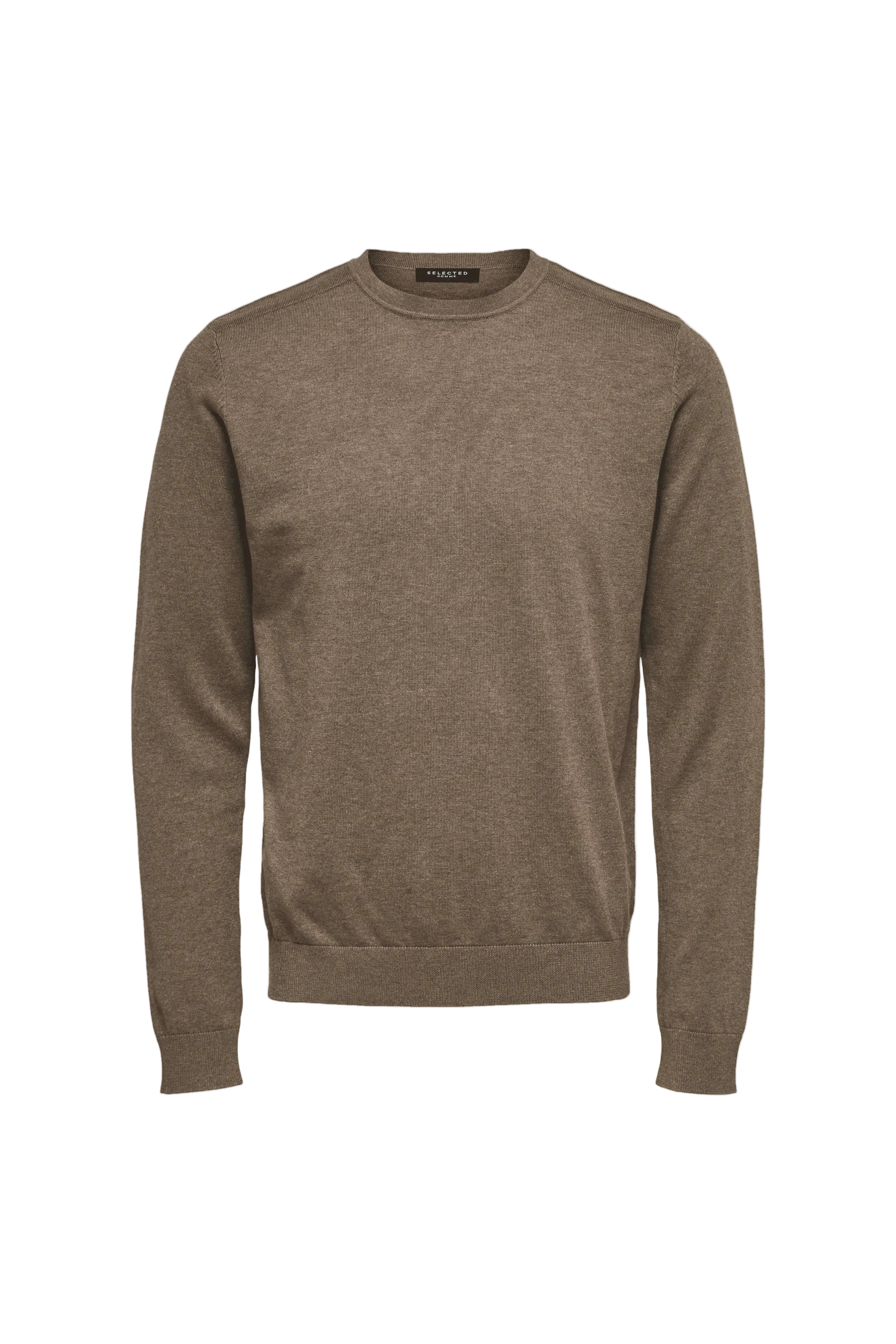 Selected Homme BERG CREW (16074682) Brown