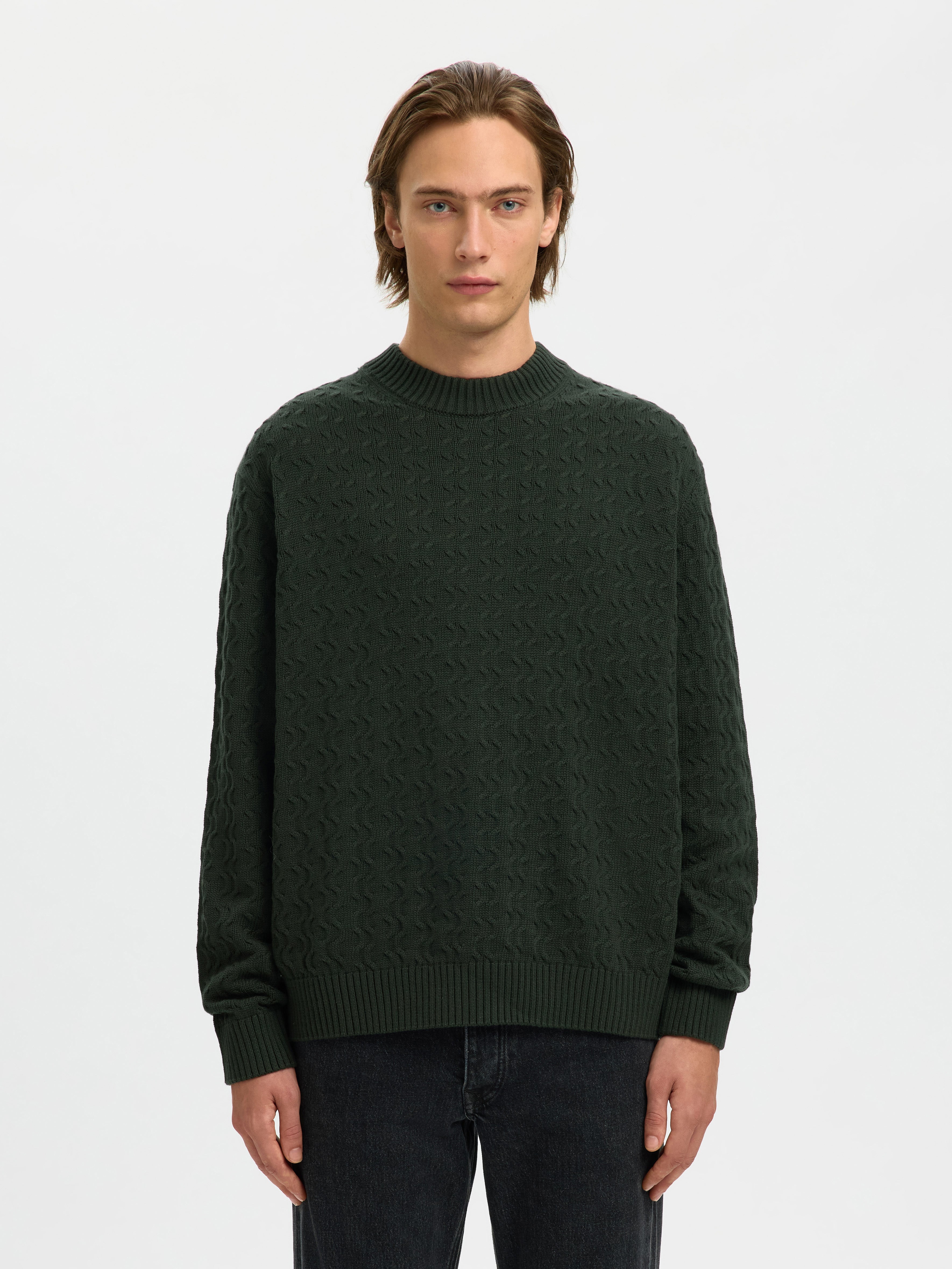 Selected Homme Philip LS Crew Knit 16098365