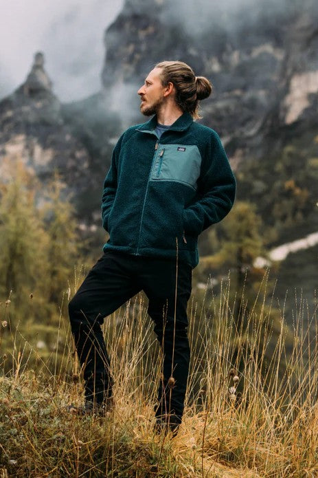 Bleubird Full Zip Sherpa Fleece