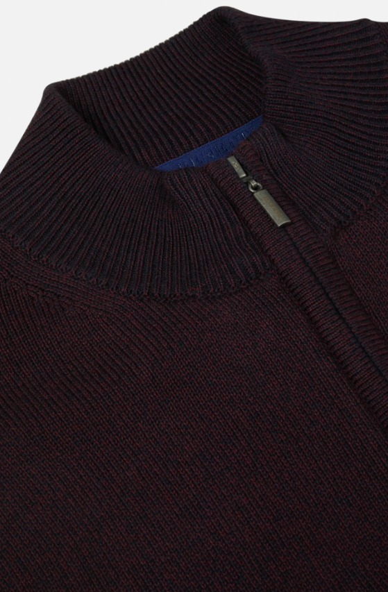 Benetti Regular Fit Brosna 1/4 Zip Knit