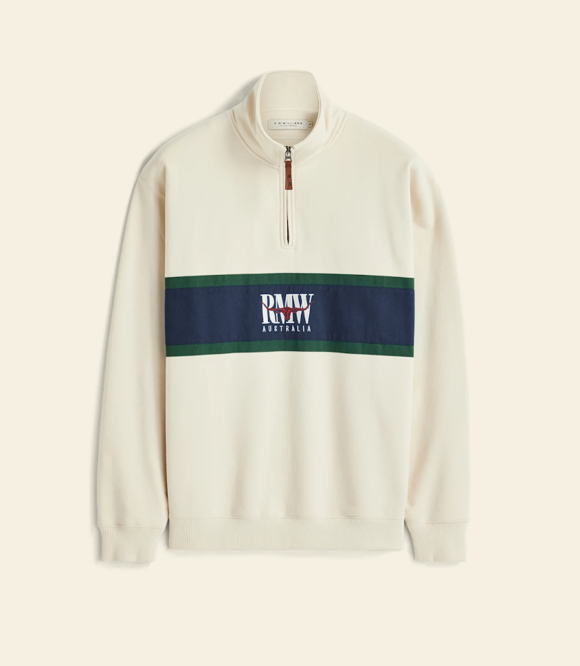 RM Williams Classic Quarter-Zip Sweatshirt